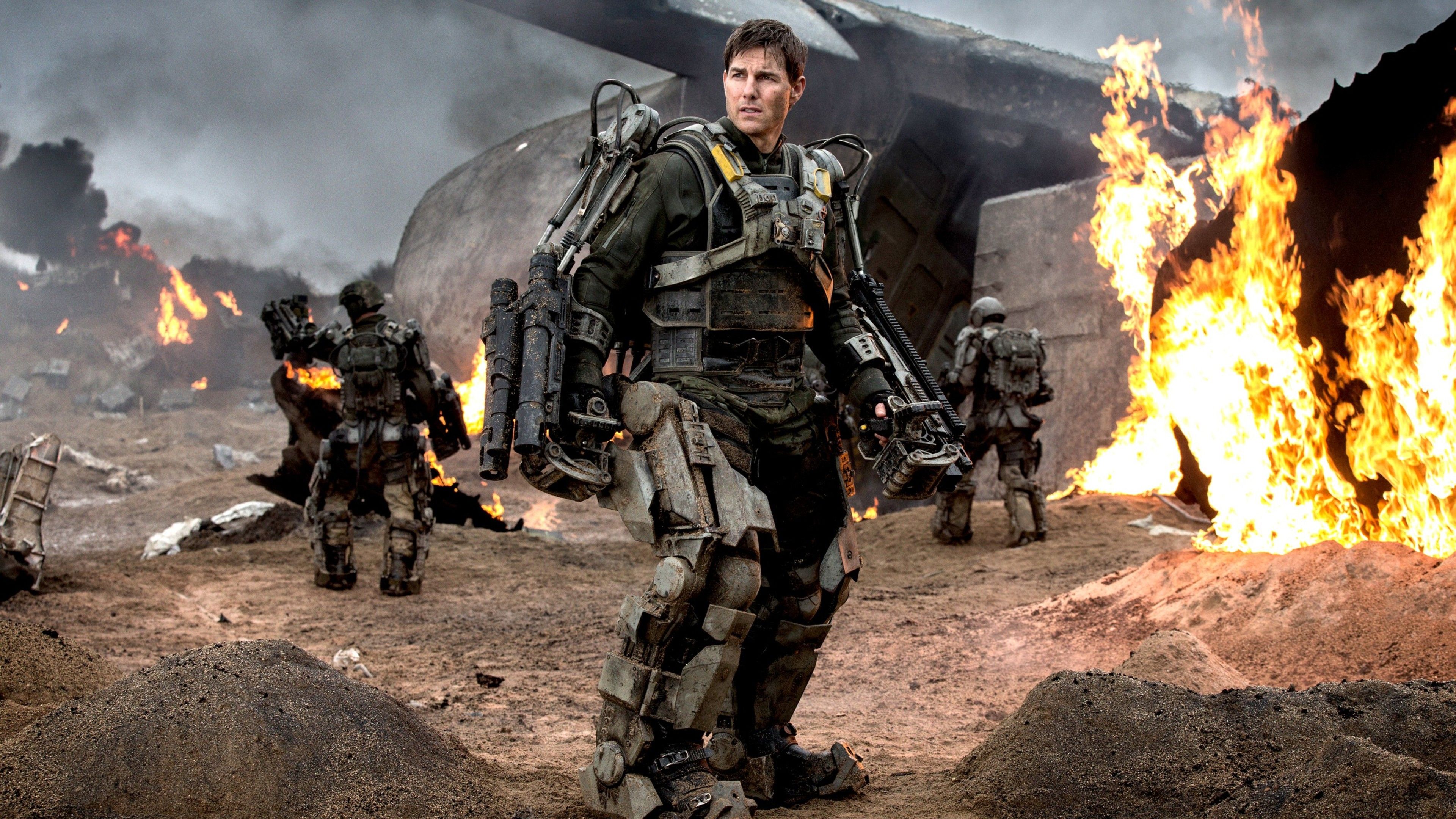 Tom Cruise In Edge Of Tomorrow. Movies HD 4k Wallpaper