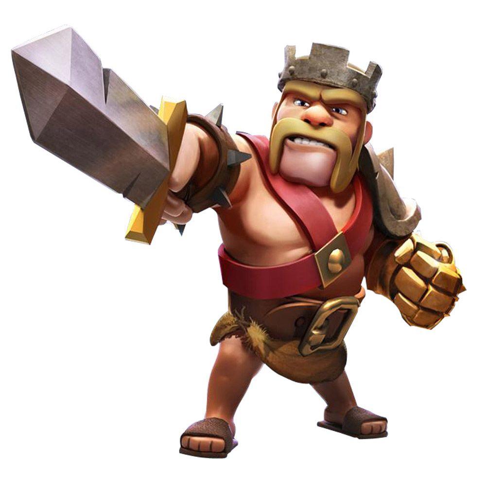 Clash of Clans Barbarian King Pictures.