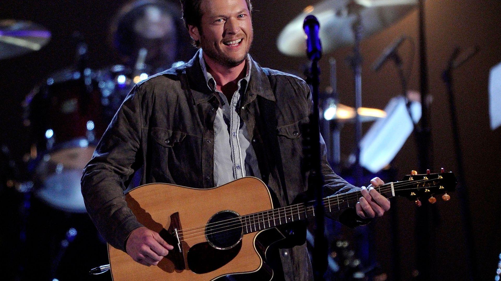 Blake Shelton, American Singer, Country Music, Guitar