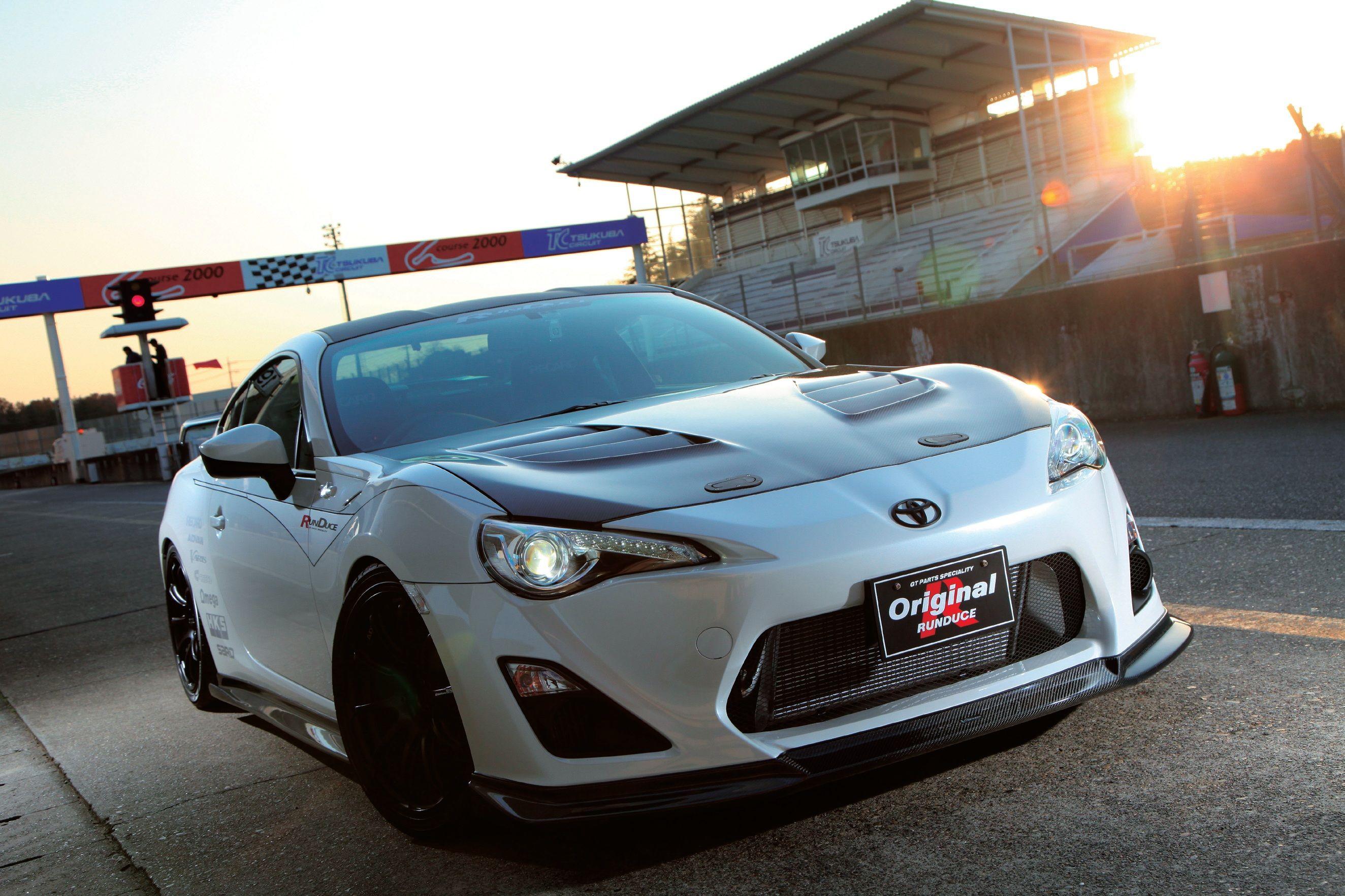 Scion Frs White Slammed