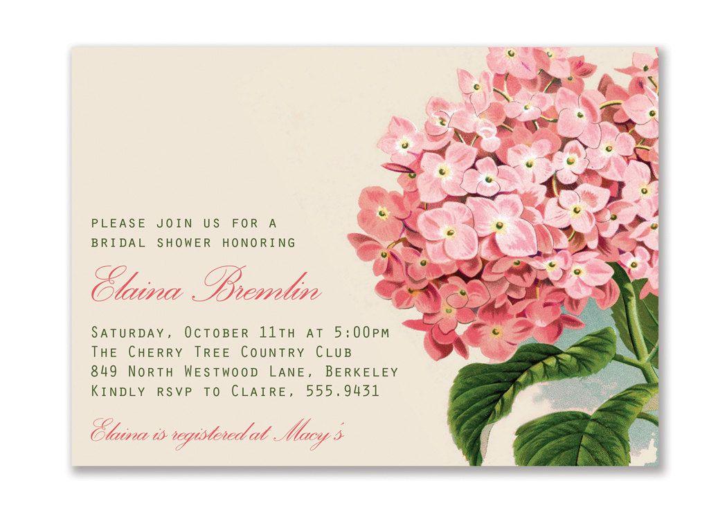 Hydrangea Wedding Invitations. HD Desktop Wallpaper