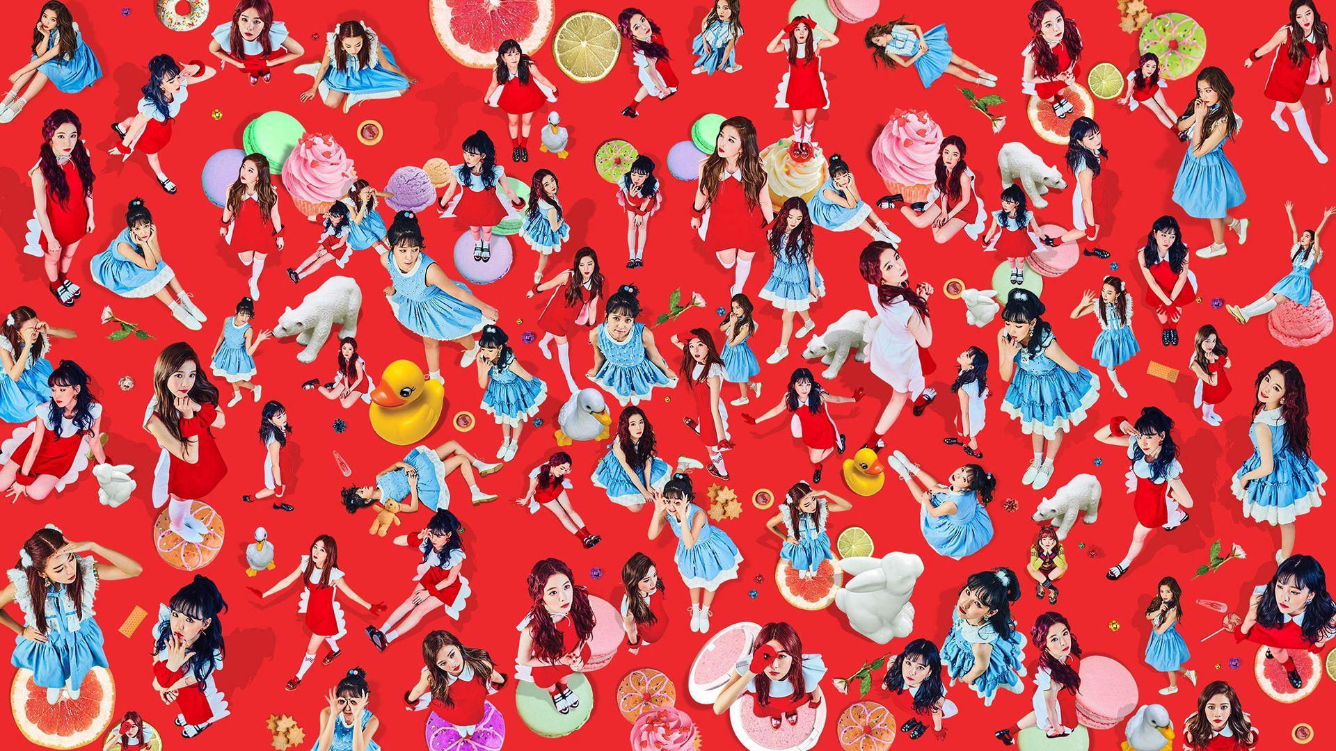 Red Velvet Fanart Wallpaper It s where your interests image discovered ...