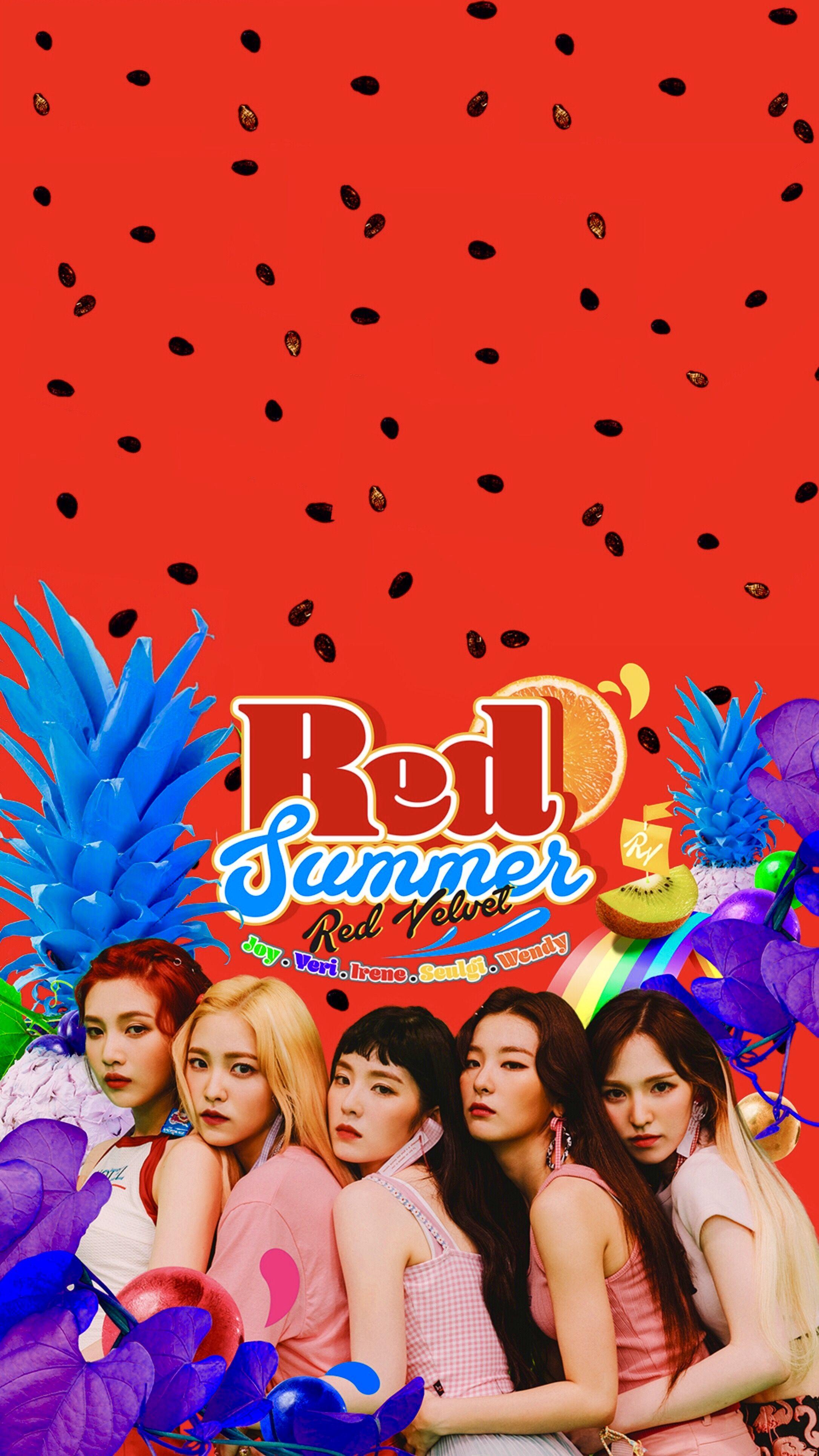 Red Velvet The Red Summer phone wallpaper. Red Velvet