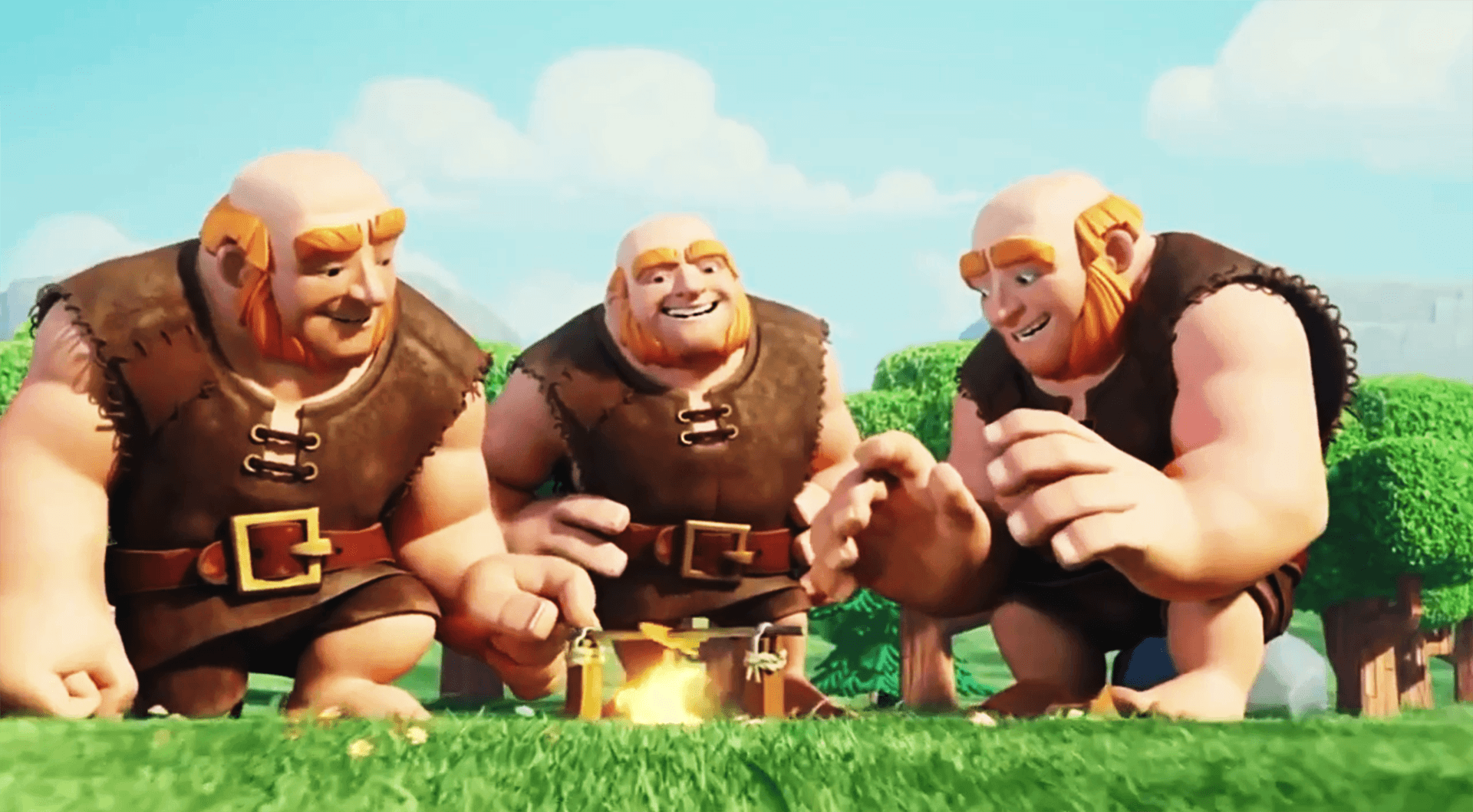 Background Golem Clash Of Clans HD With Wallpaper Cartoon Coc