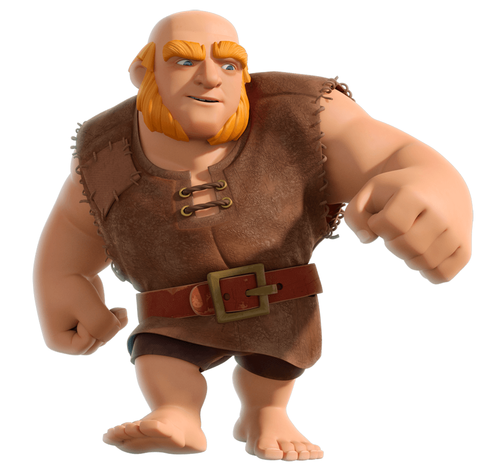 clash of clans giants levels