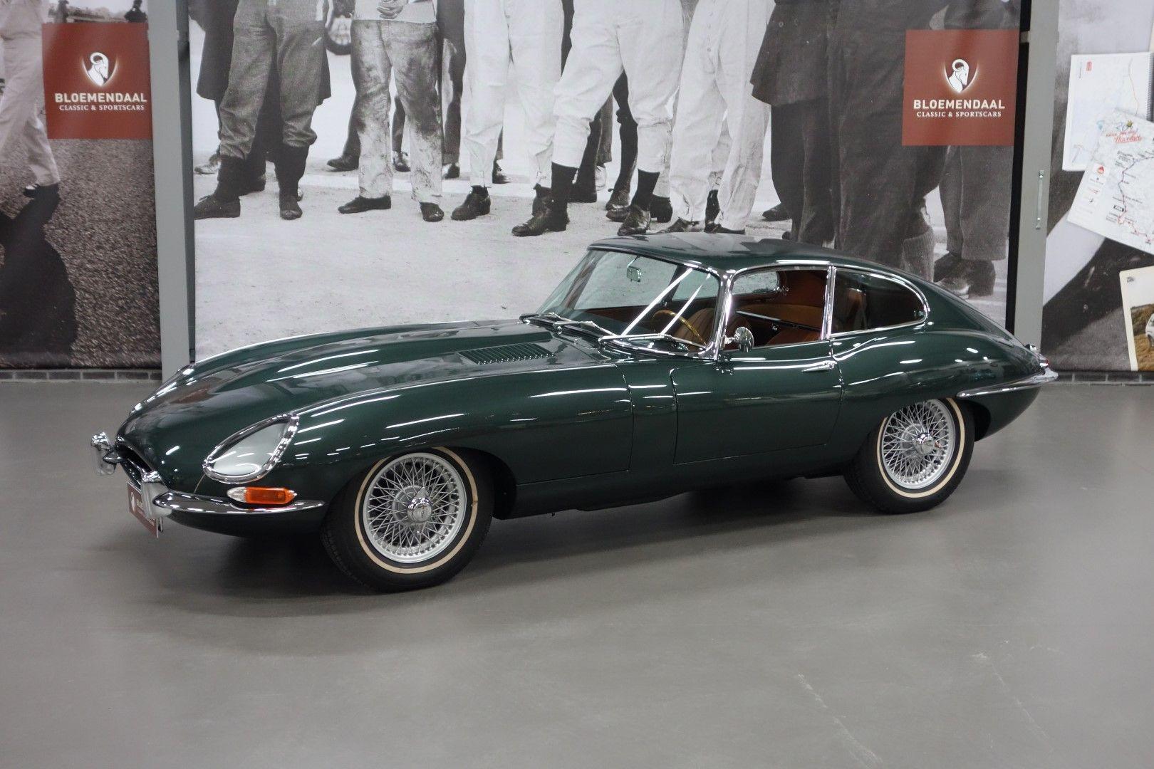 Green Jaguar E Type. More Newer Car Is The New Jaguar Which I
