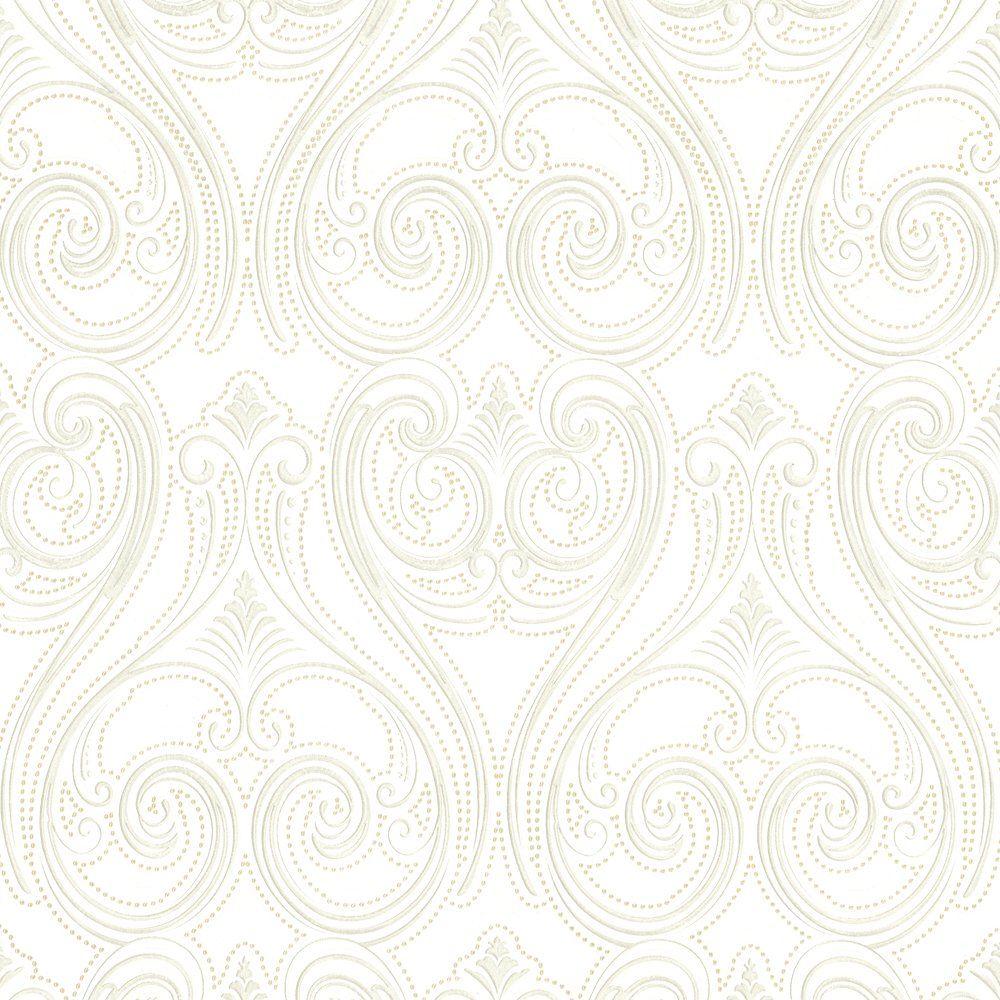 Black White and Gold Wallpaper