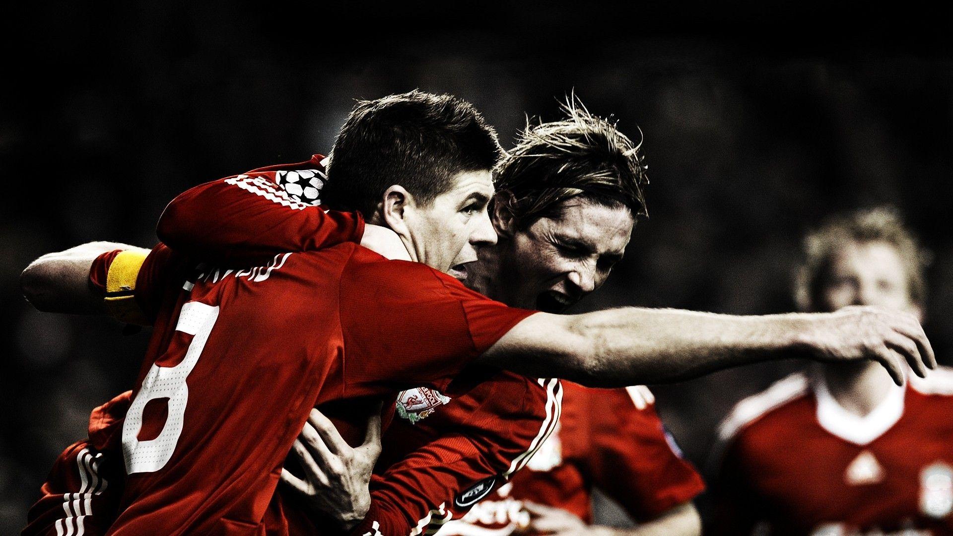 Fernando torres liverpool fc steven gerrard soccer sports wallpaper