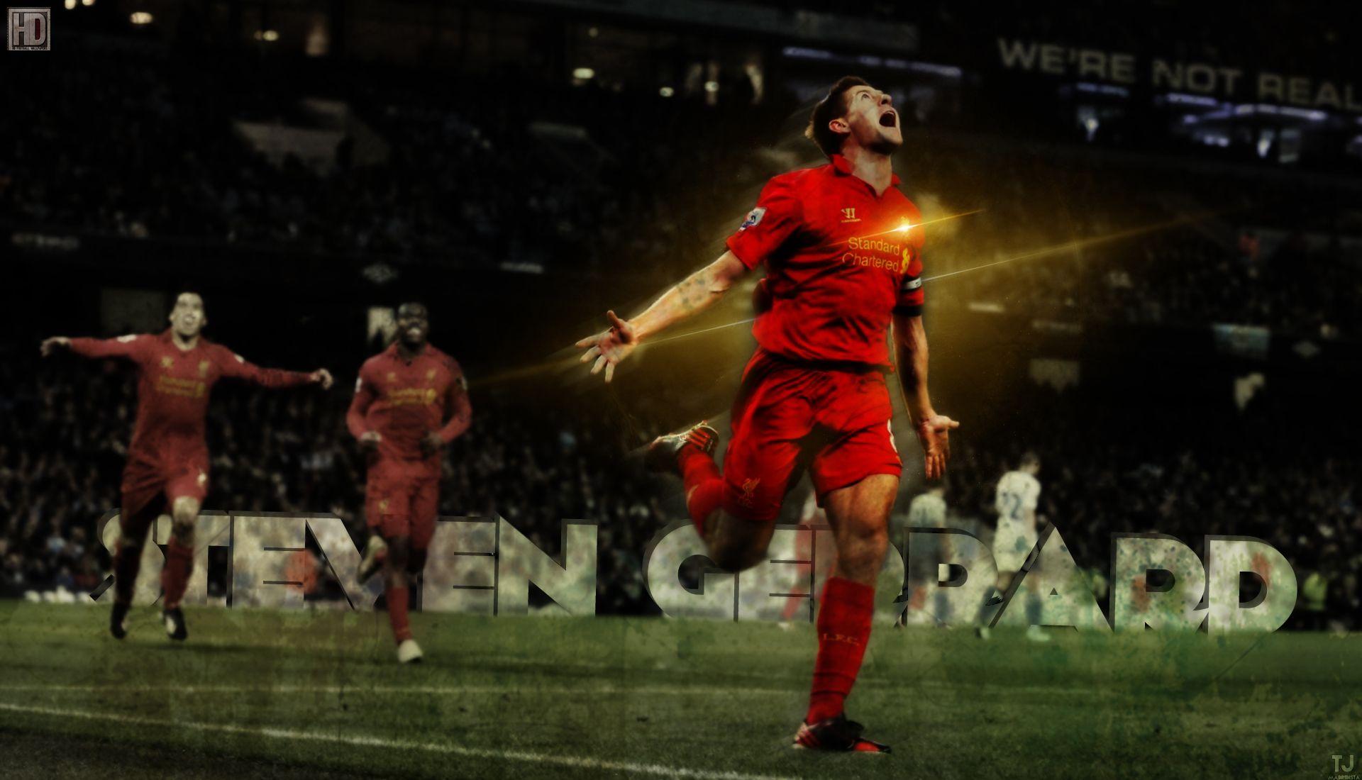 Steven Gerrard. HD Football Wallpaper