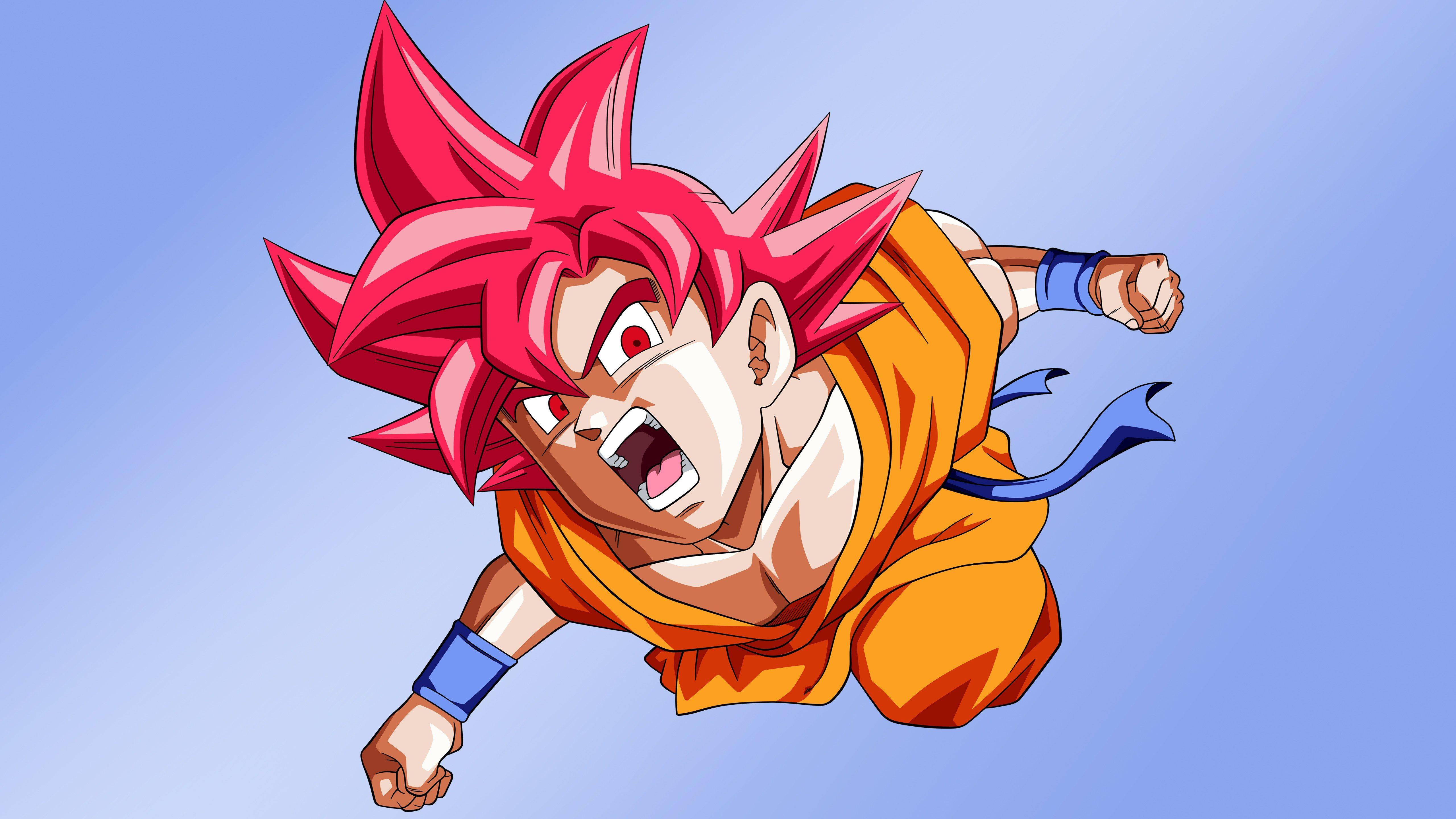 Download Super Saiyan God Goku Wallpaper Gallery