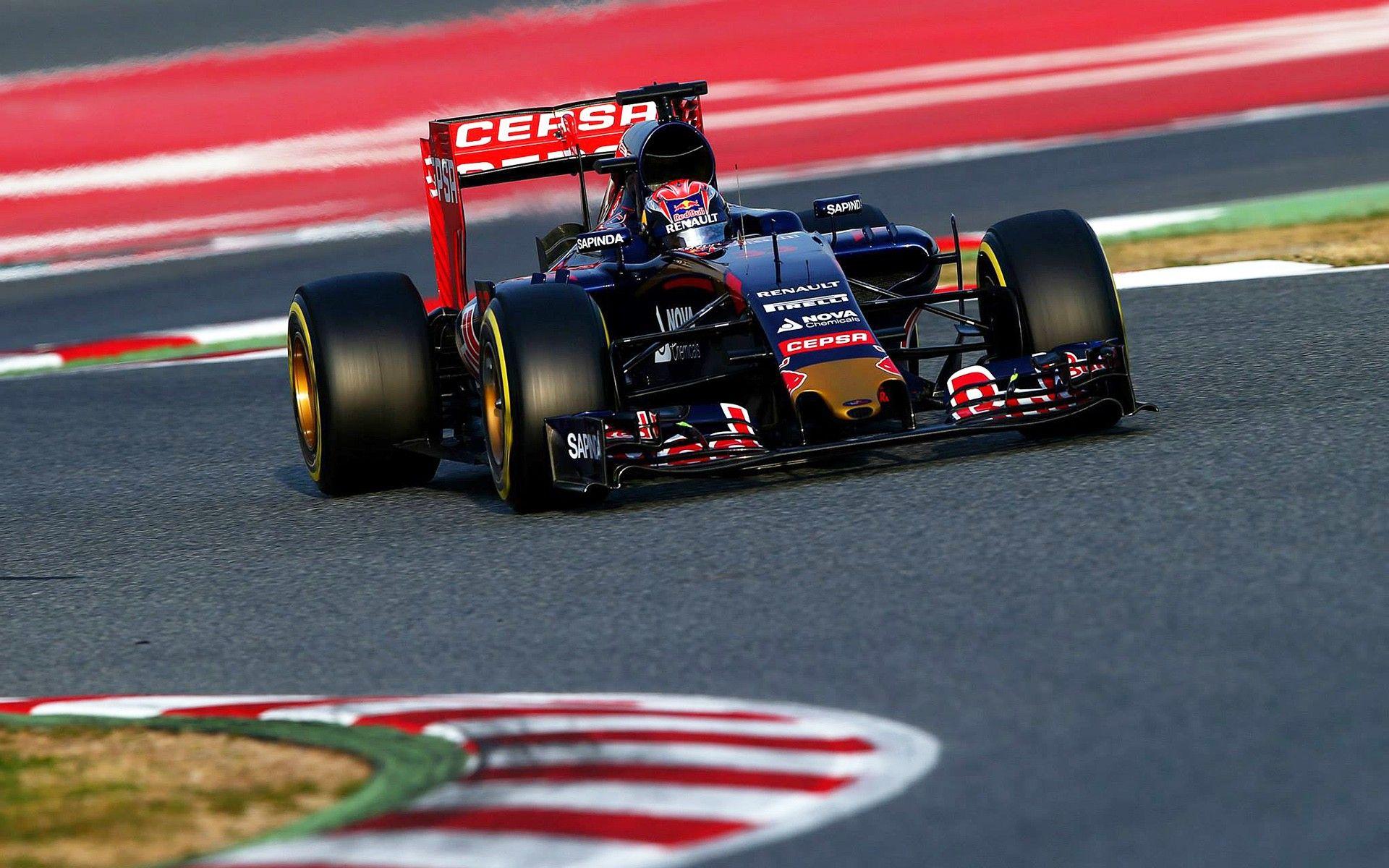 Max Verstappen 2015 F1 Scuderia Toro Rosso STR10 Wallpaper free