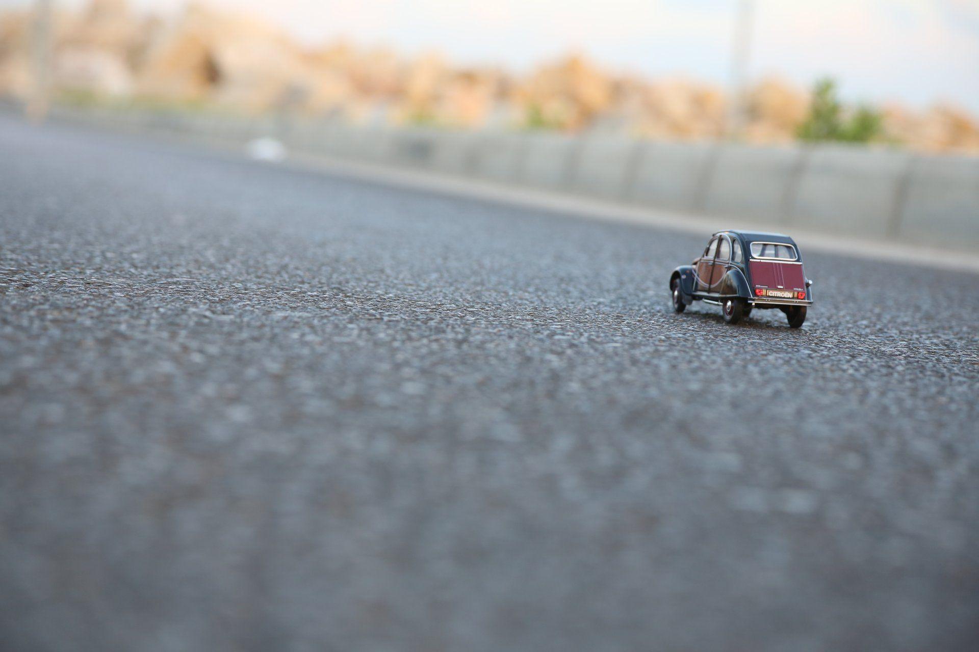 car model modelka toys street car toy miniature asphalt citroen HD