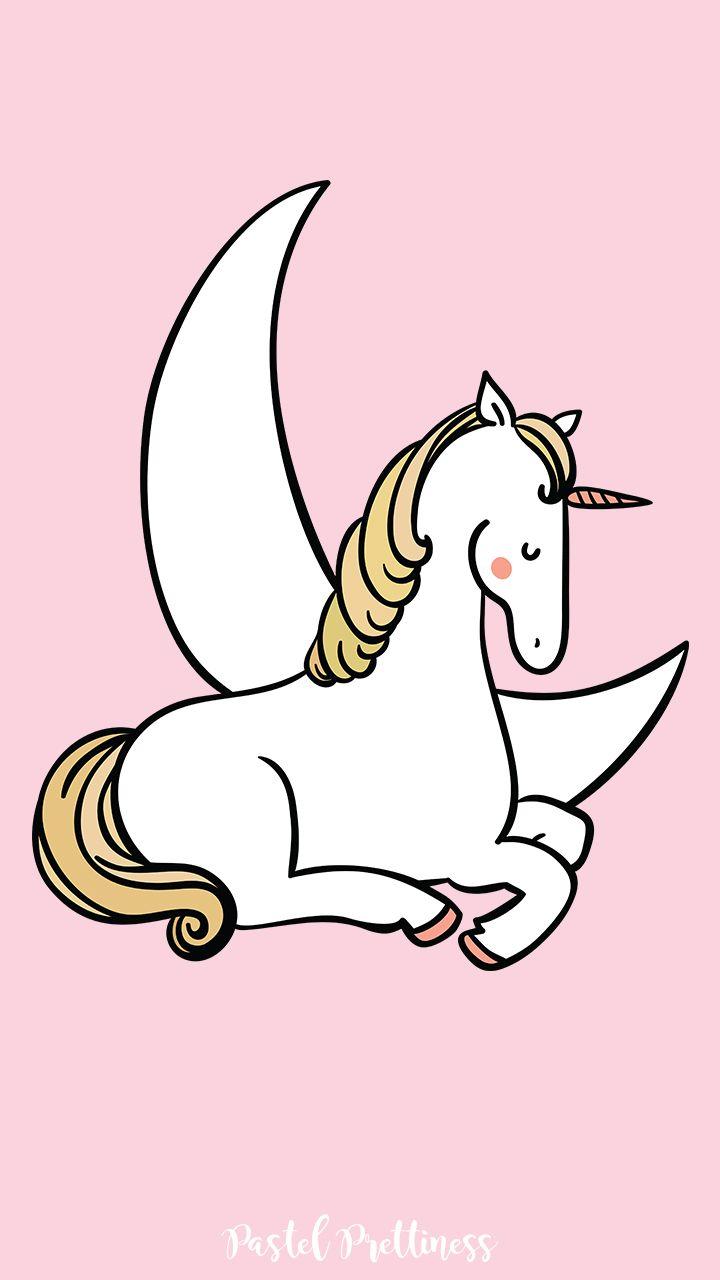 Cute Unicorn iPhone Wallpaper