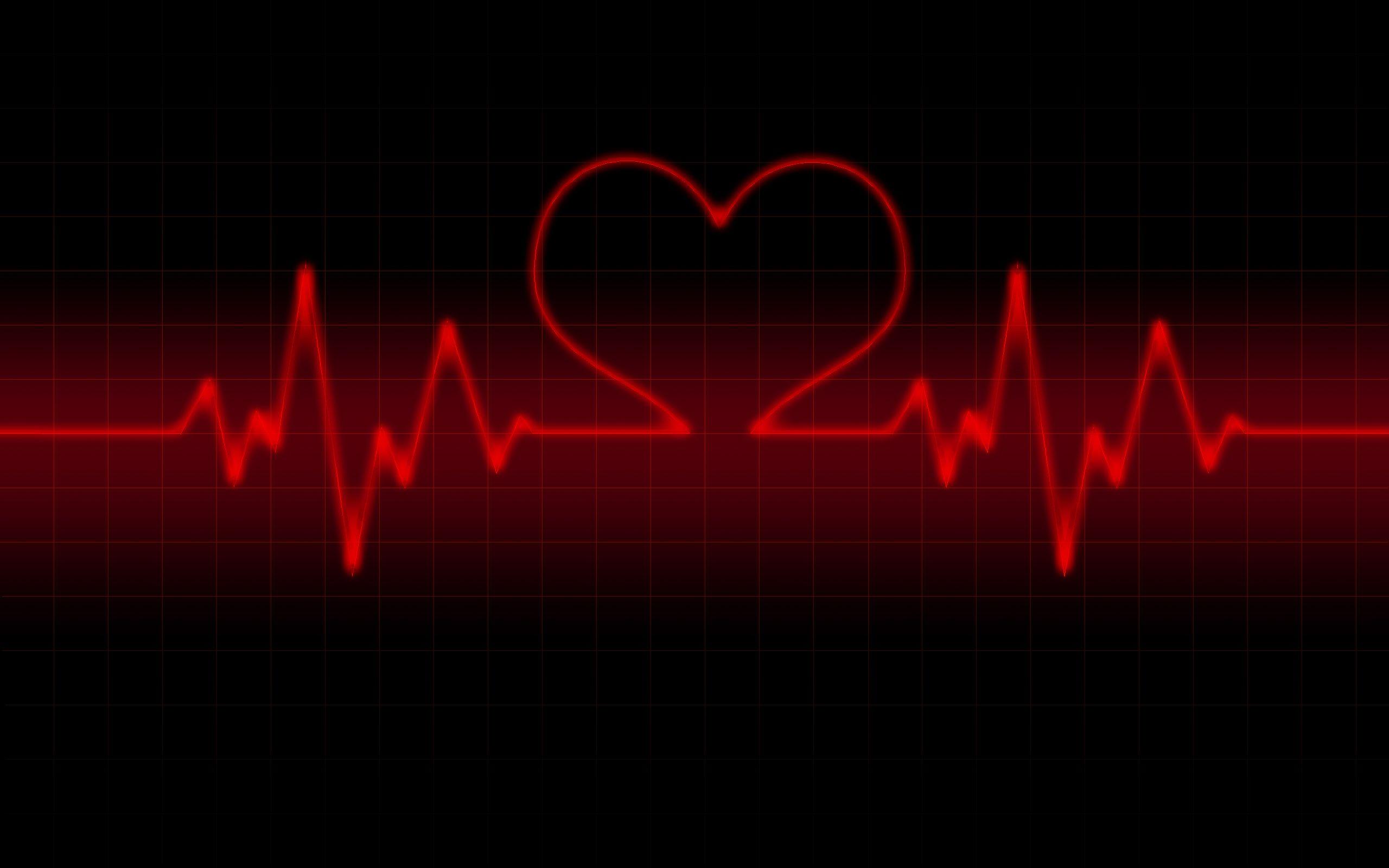 life line heart rate Wallpaper Valentine Day Red And Black