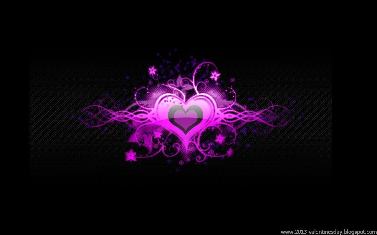 Happy Valentines Day heart and love wallpaper. Read Read Loved
