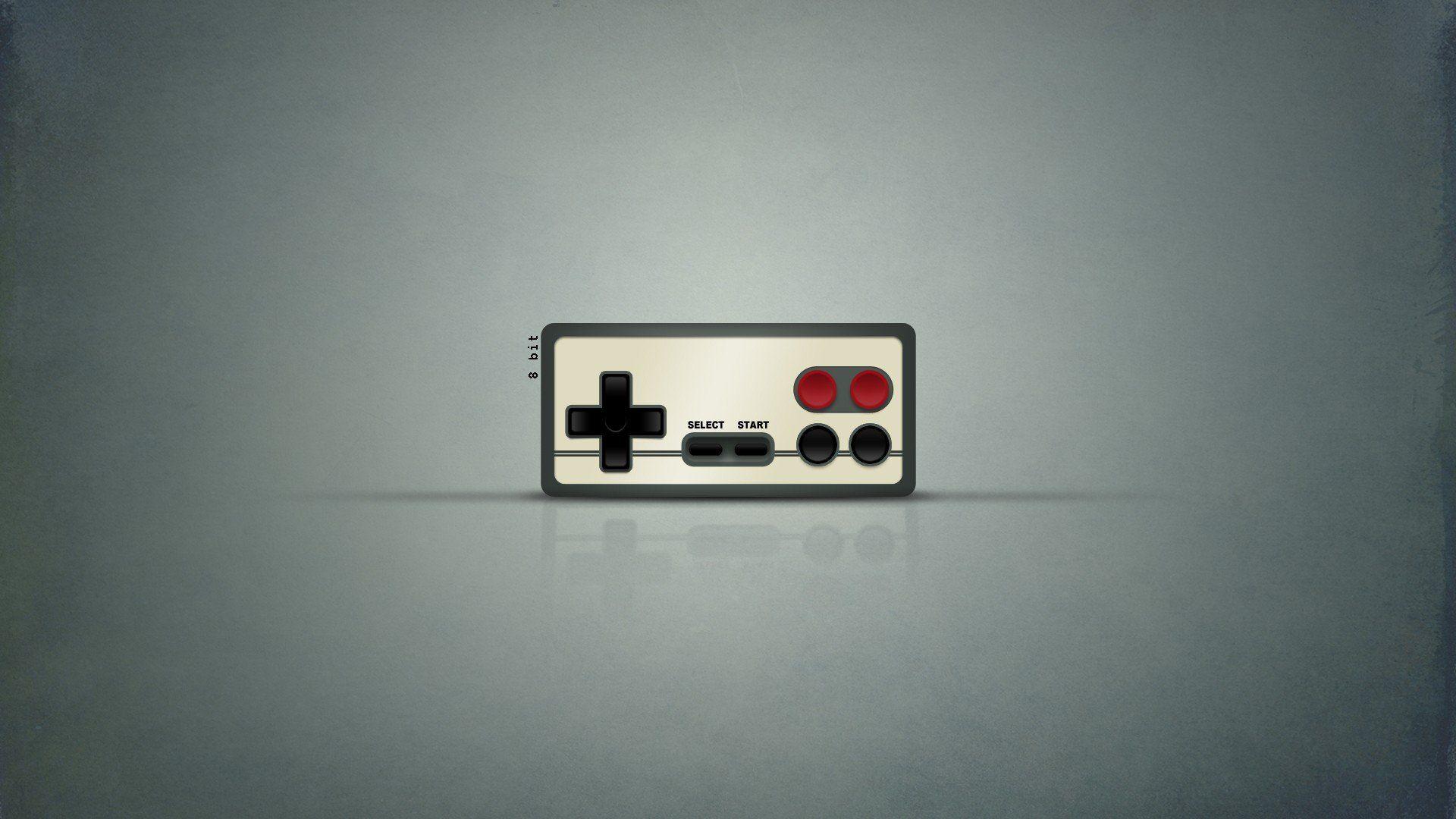 Gamepad Minimalistic NES Simple Background Simplistic