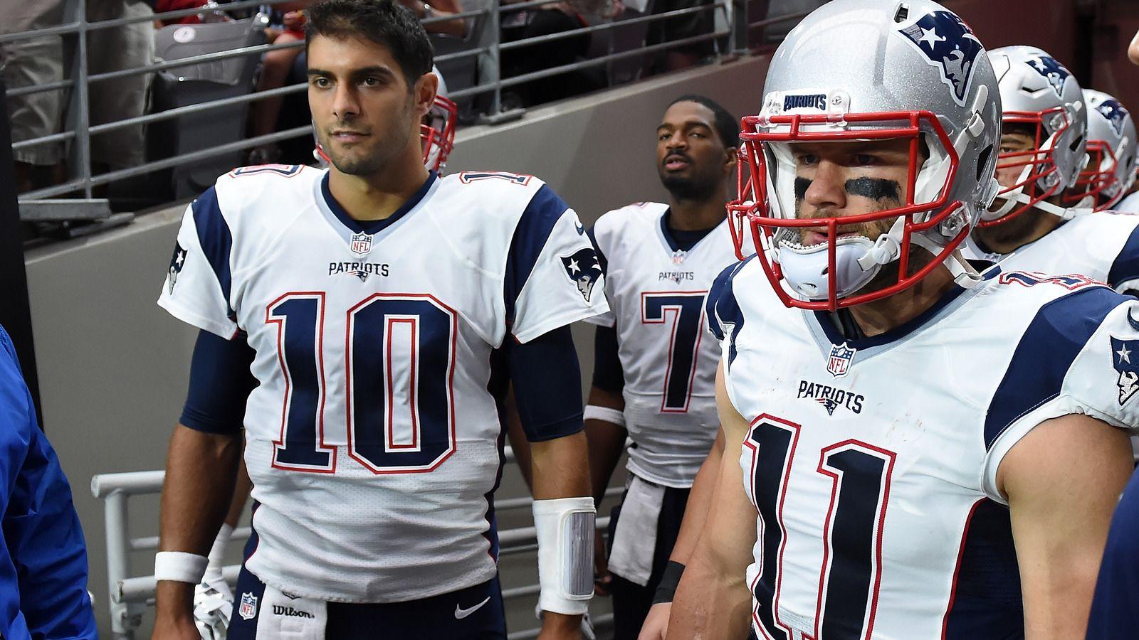 Julian Edelman name drops Favre, Rodgers, while talking Garoppolo