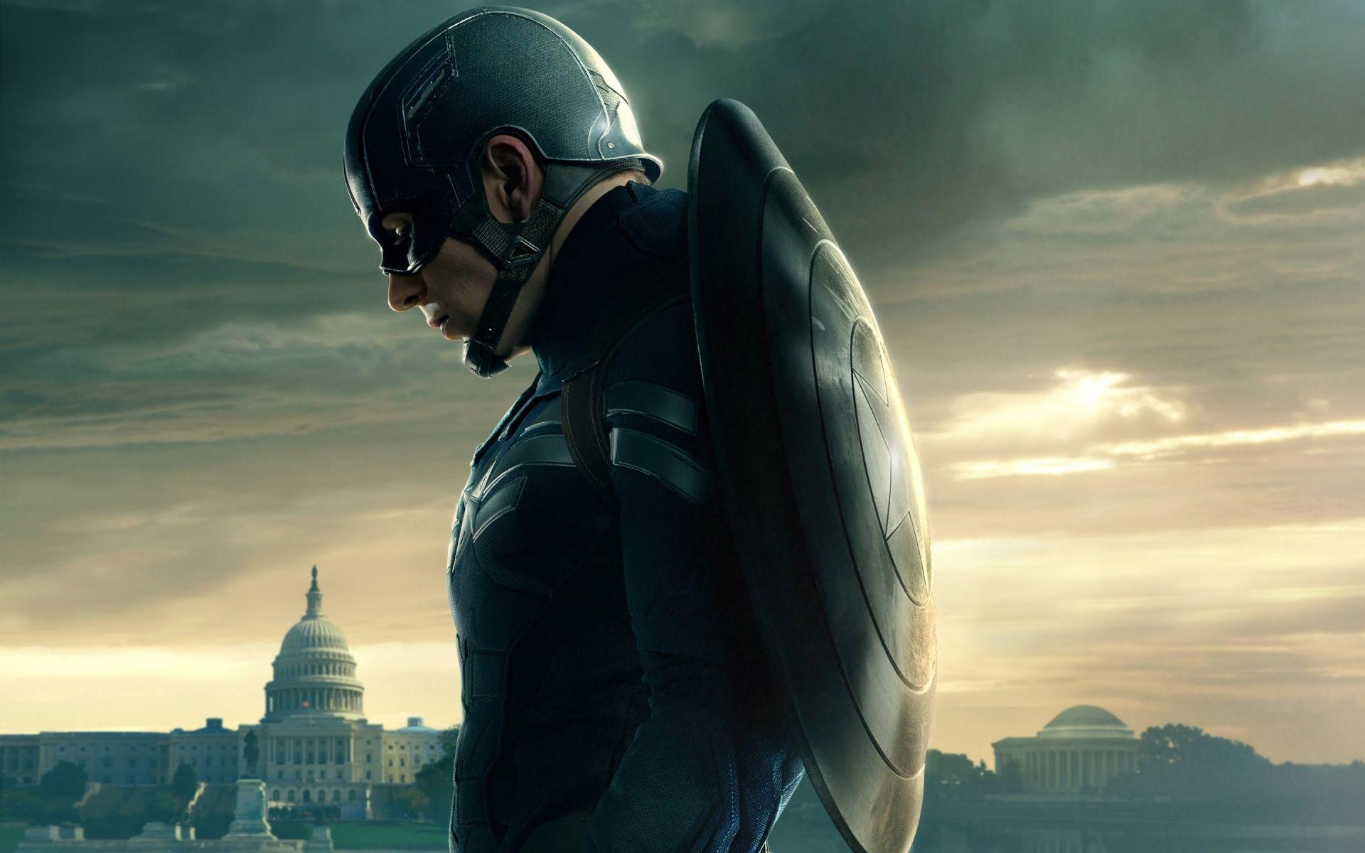 Chris Evans Captain America: The Winter Soldier Wallpaper