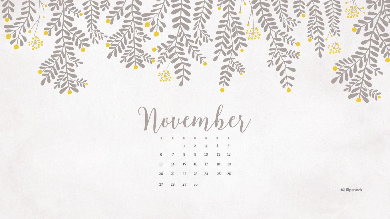 November 2017 Calendar Wallpapers - Wallpaper Cave