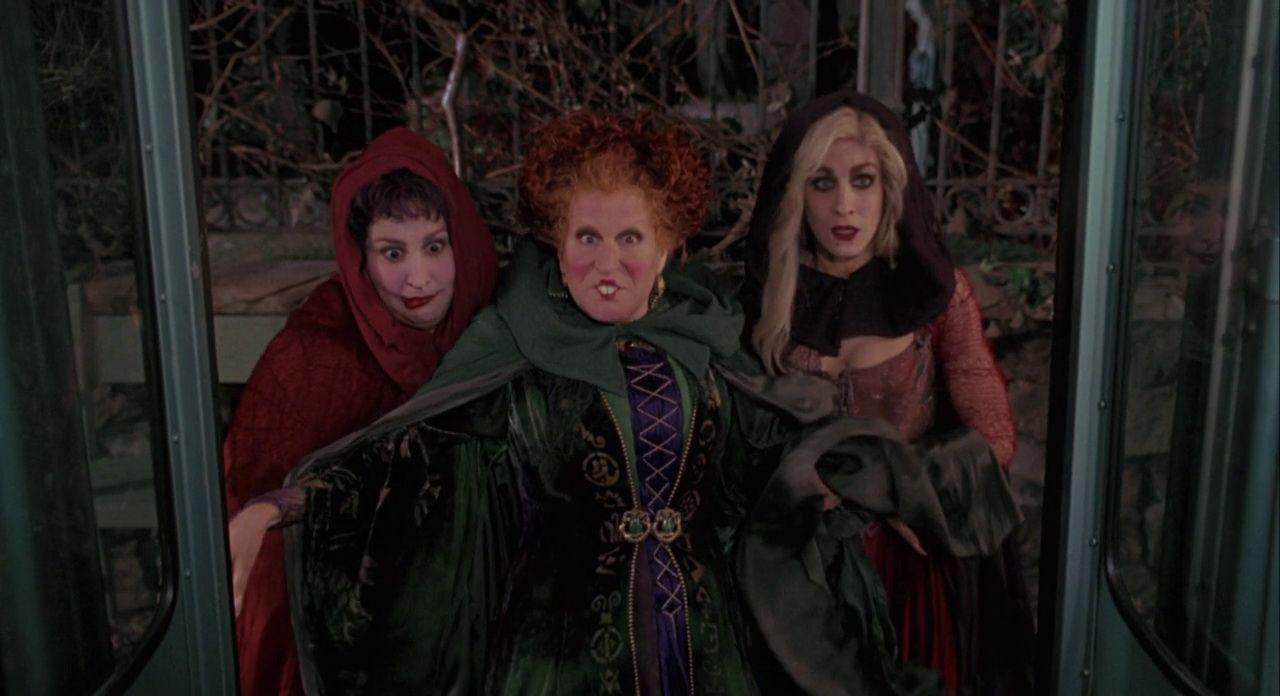 Watch the Sanderson sisters take to the skies in 1st official Hocus Pocus  2 clip  ABC News
