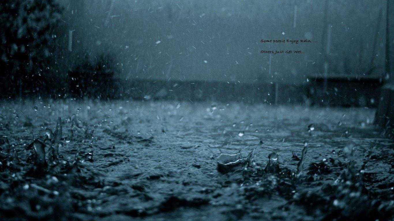 Nature: Raining Optimism Dark Abstract Quotes Life Rain Meaning