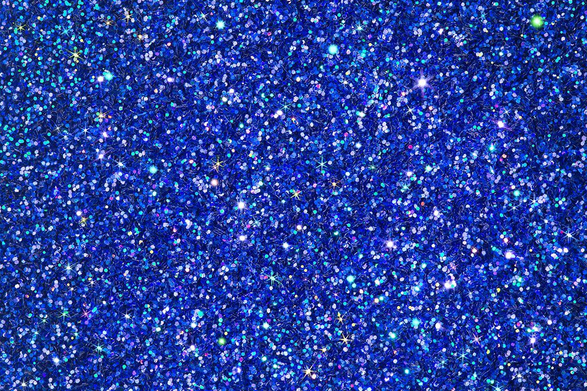 Blue Glitter Wallpapers Wallpaper Cave