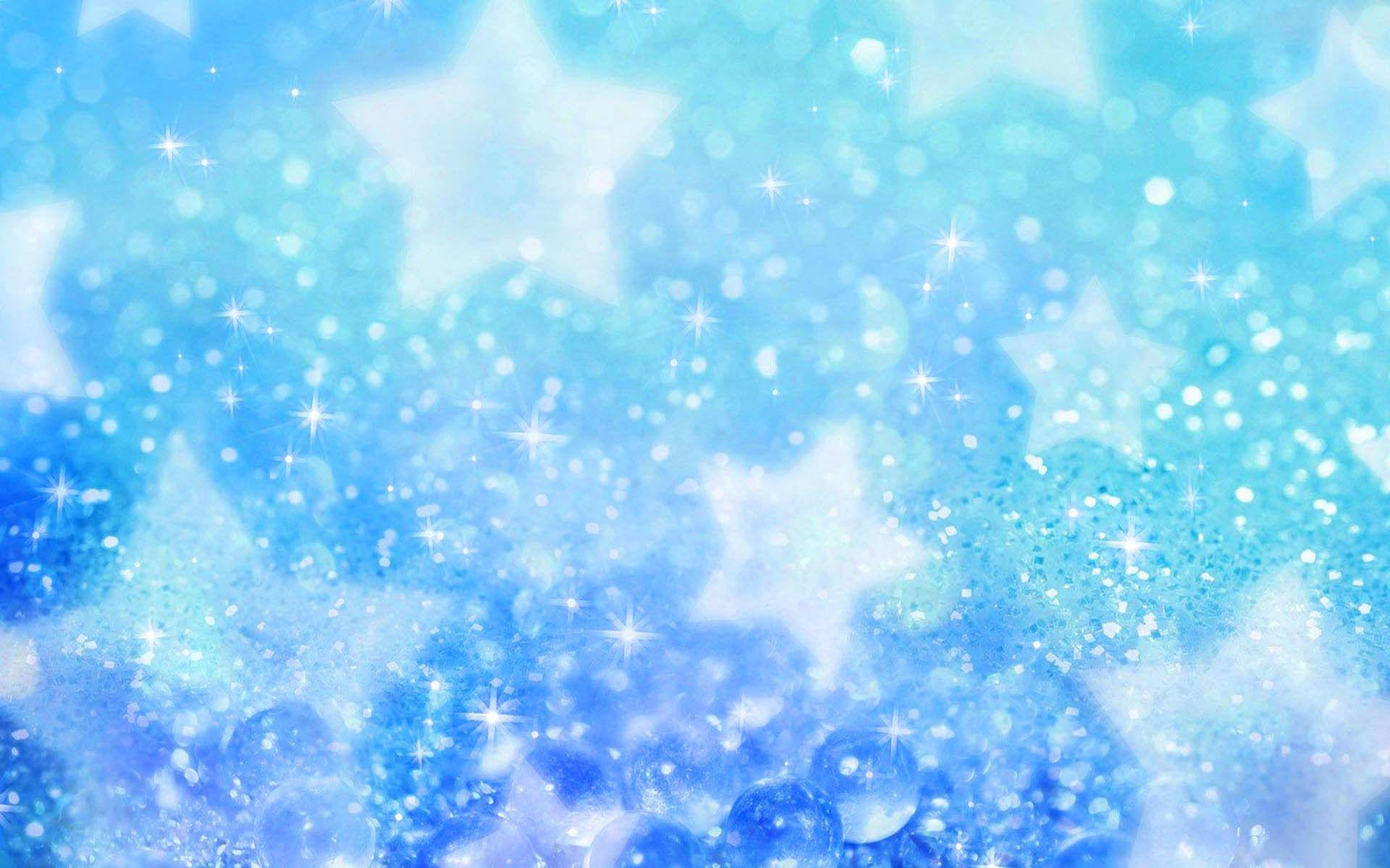 Blue Glitter backgroundDownload free cool wallpaper