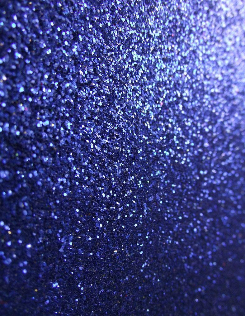 Blue Glitter Wallpaper 143040 Blue