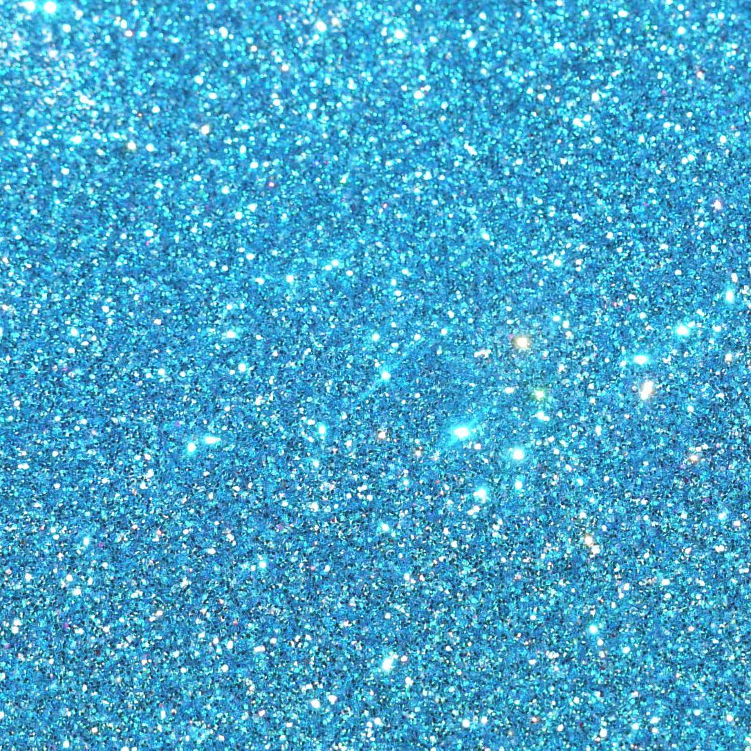 sky blue glitter