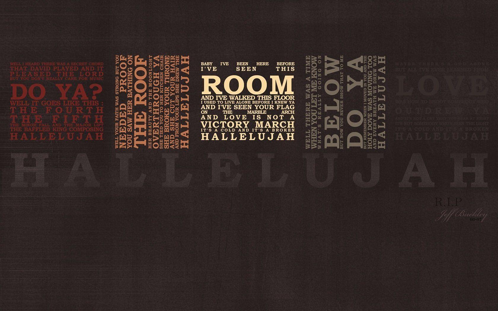 jeff buckley leonard cohen hallelujah music song the text HD wallpaper