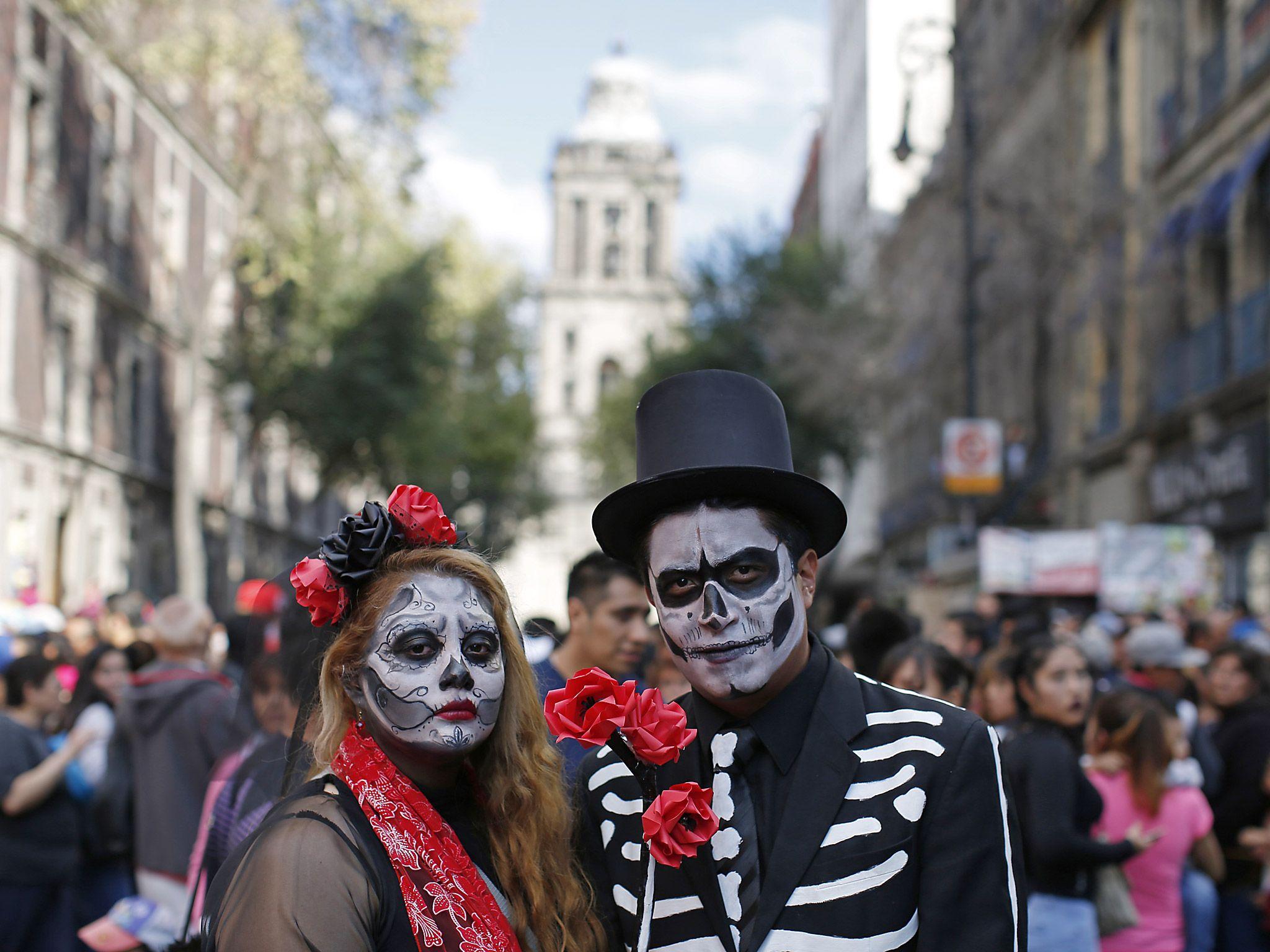 In picture: Mexico City hosts first ever Day of the Dead parade