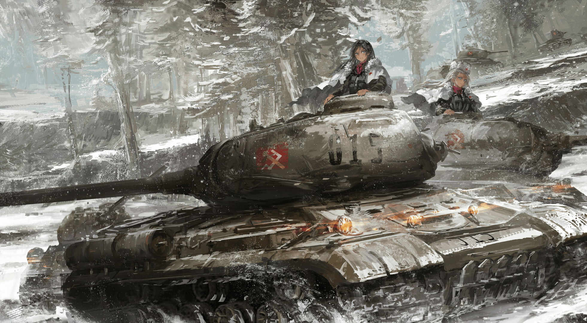 Girls und Panzer HD Wallpaper and Background Image