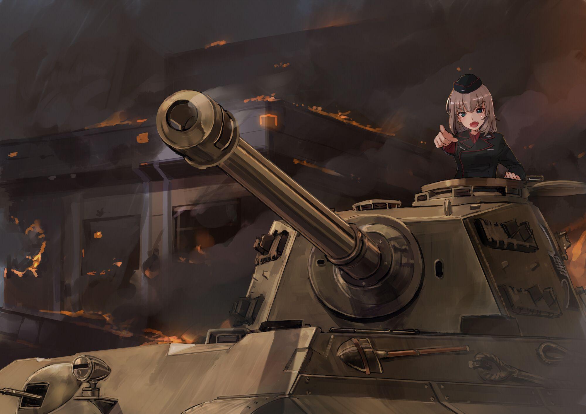 Girls und Panzer HD Wallpaper. Background