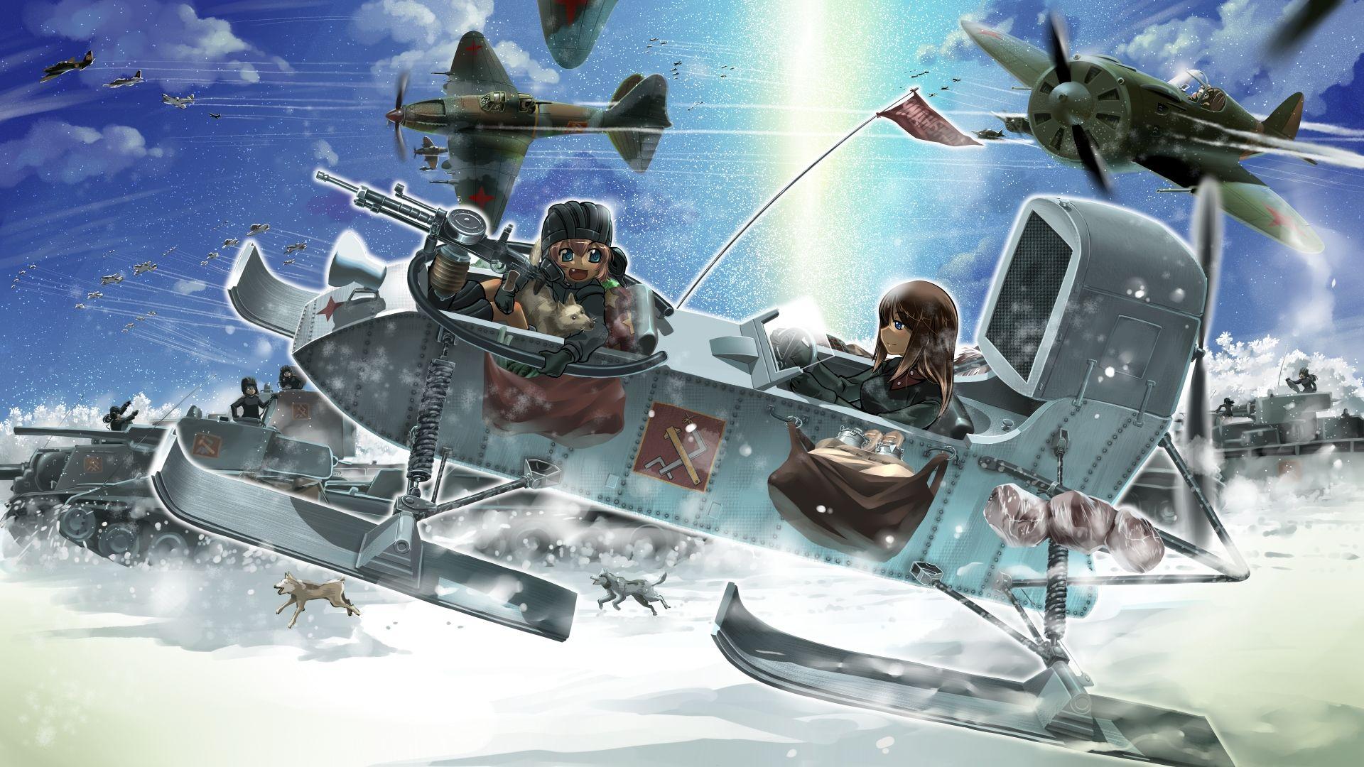 Girls Und Panzer HD Wallpaper