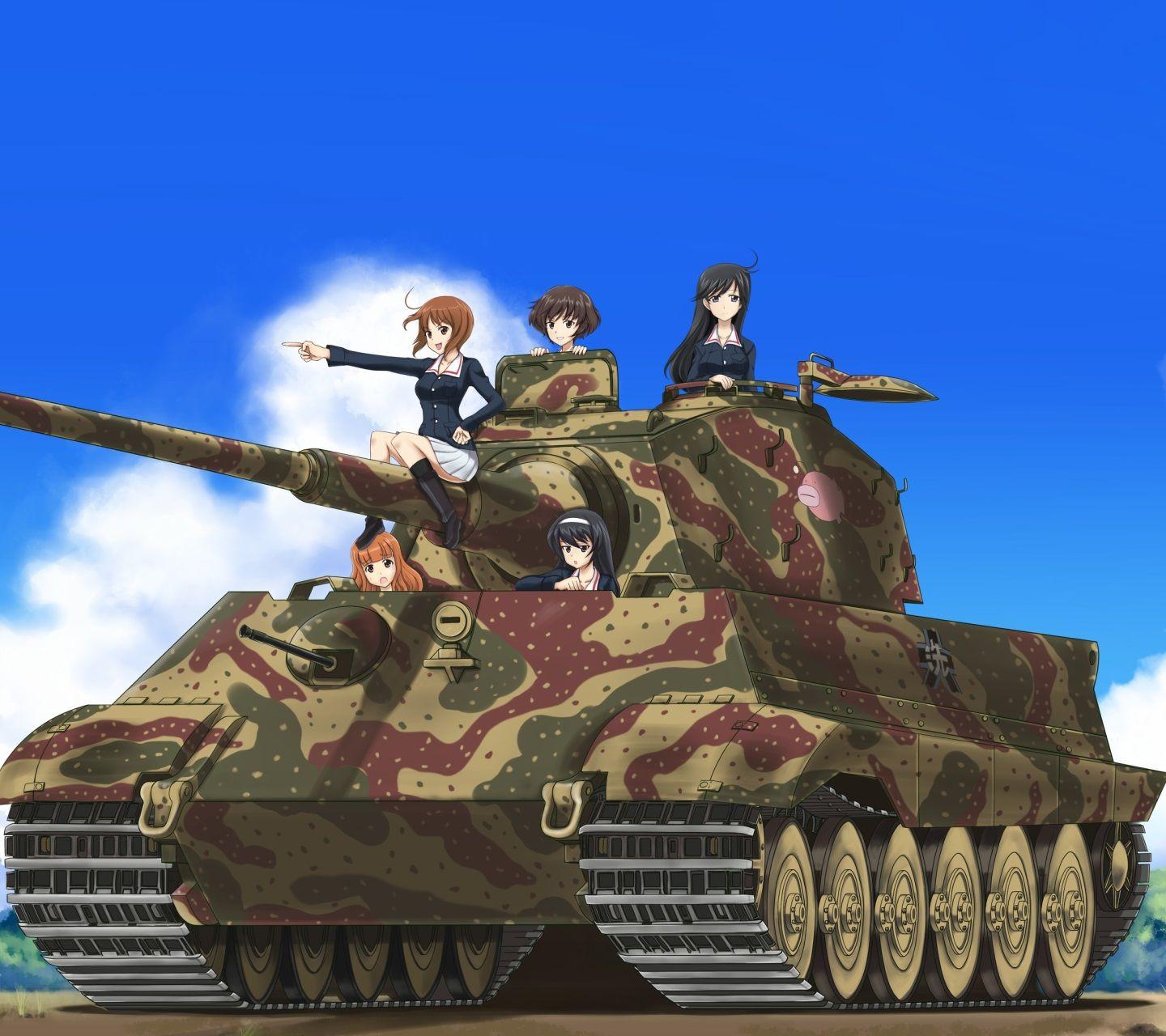 Girls und Panzer iPhone 5 and android wallpaper