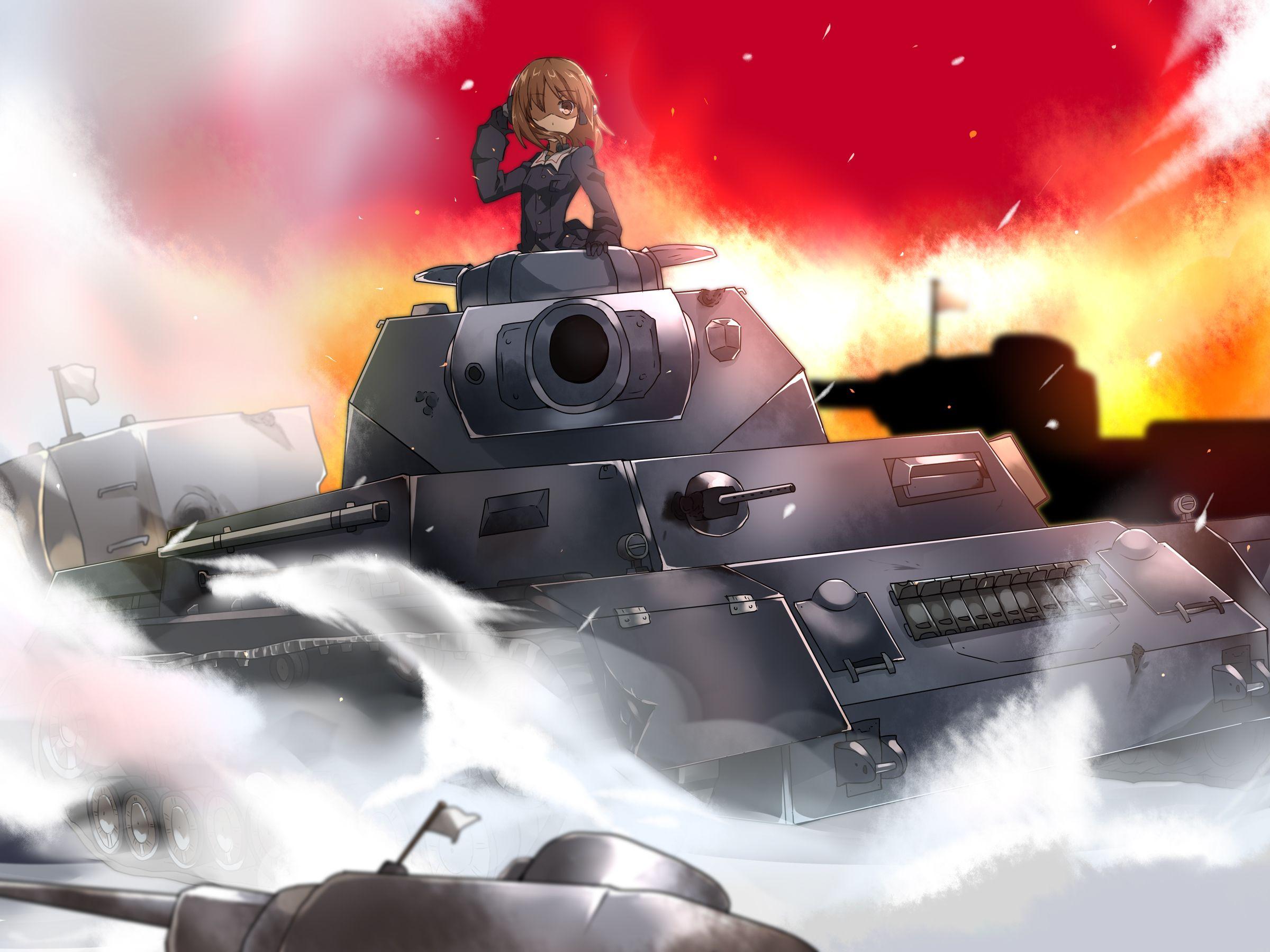 Girls und Panzer Full HD Wallpaper and Backgroundx1800