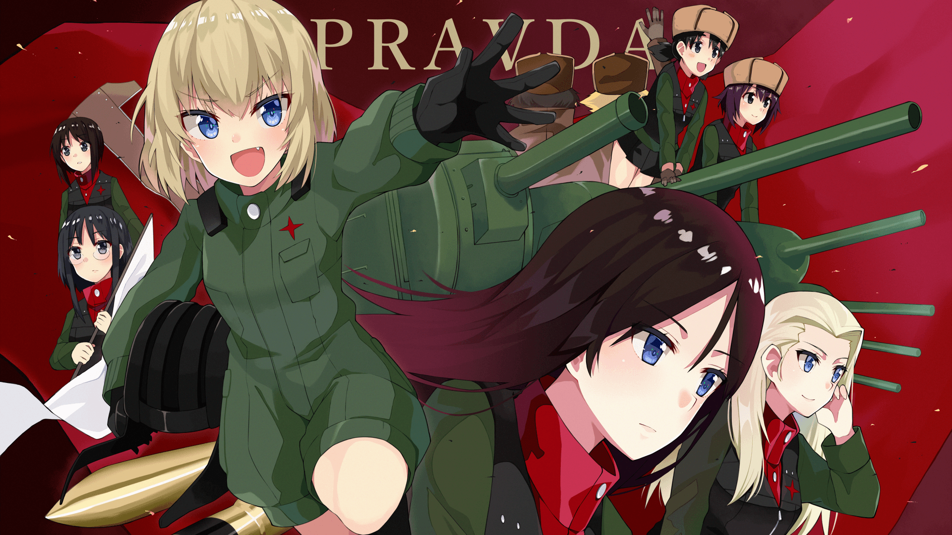 Girls Und Panzer Wallpapers Wallpaper Cave