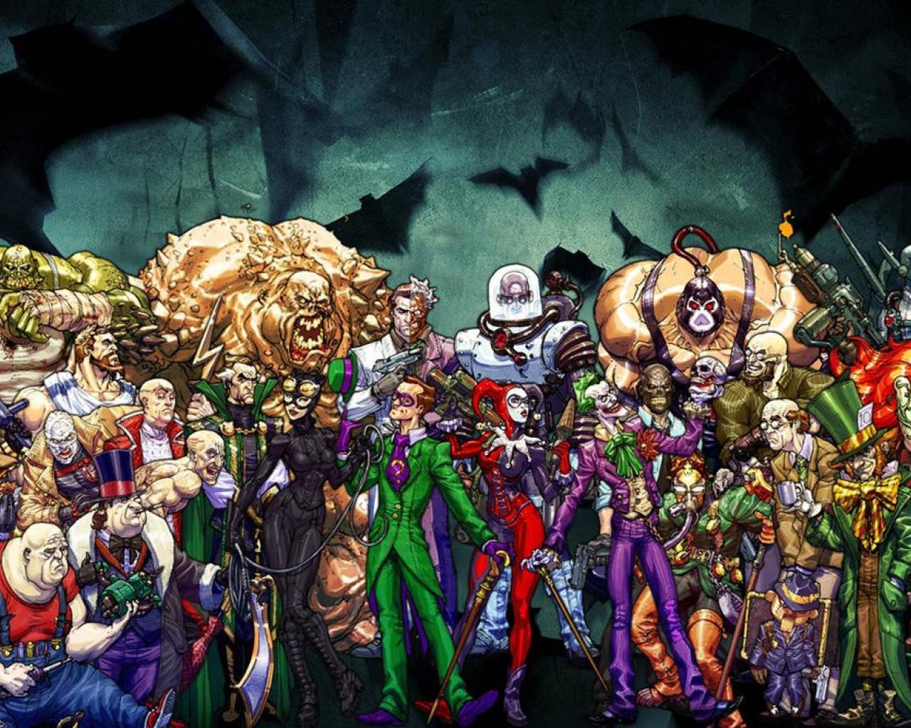 Batman Villains Wallpapers Wallpaper Cave