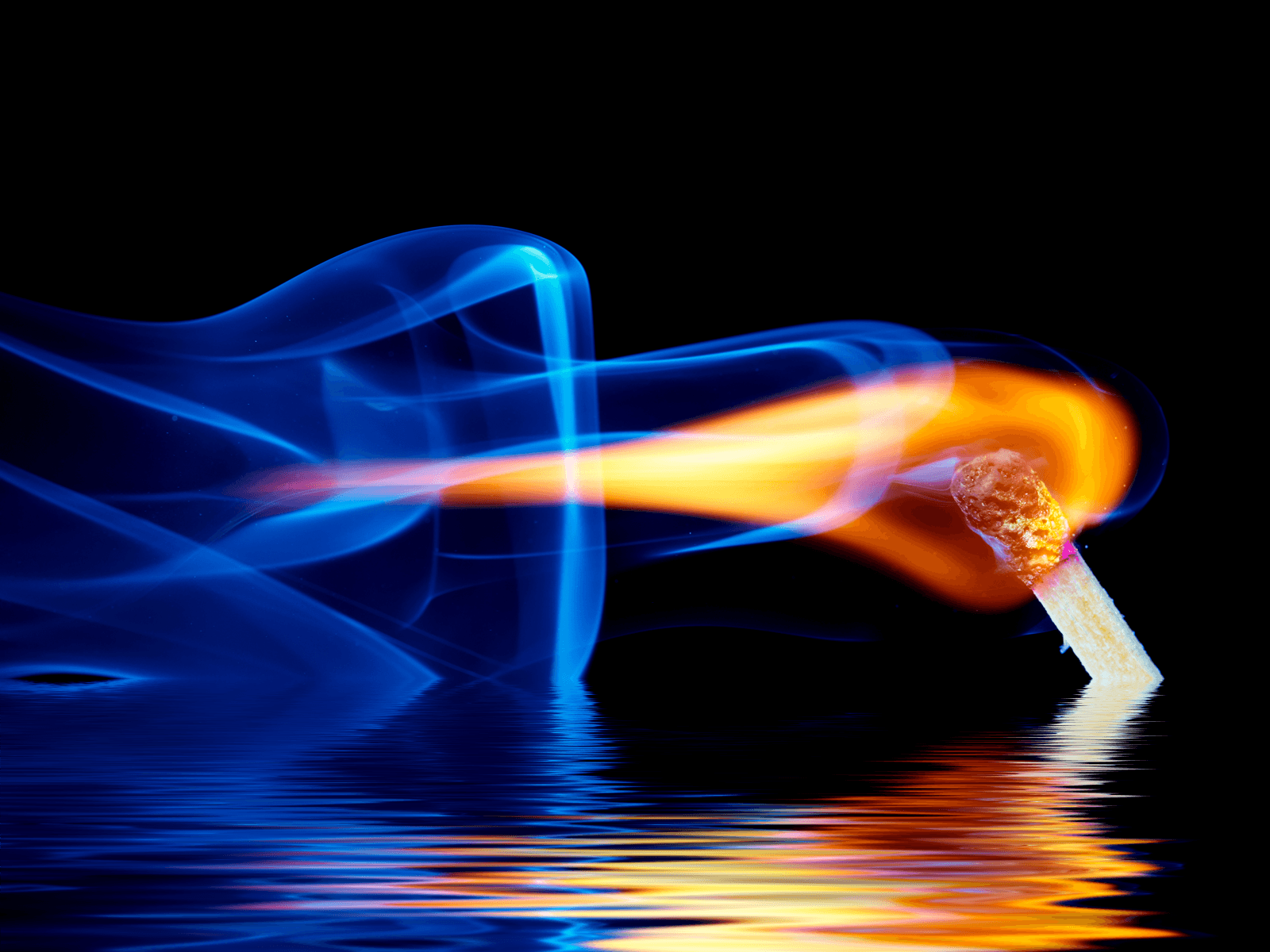 fire in water Wallpapers and Backgrounds Image