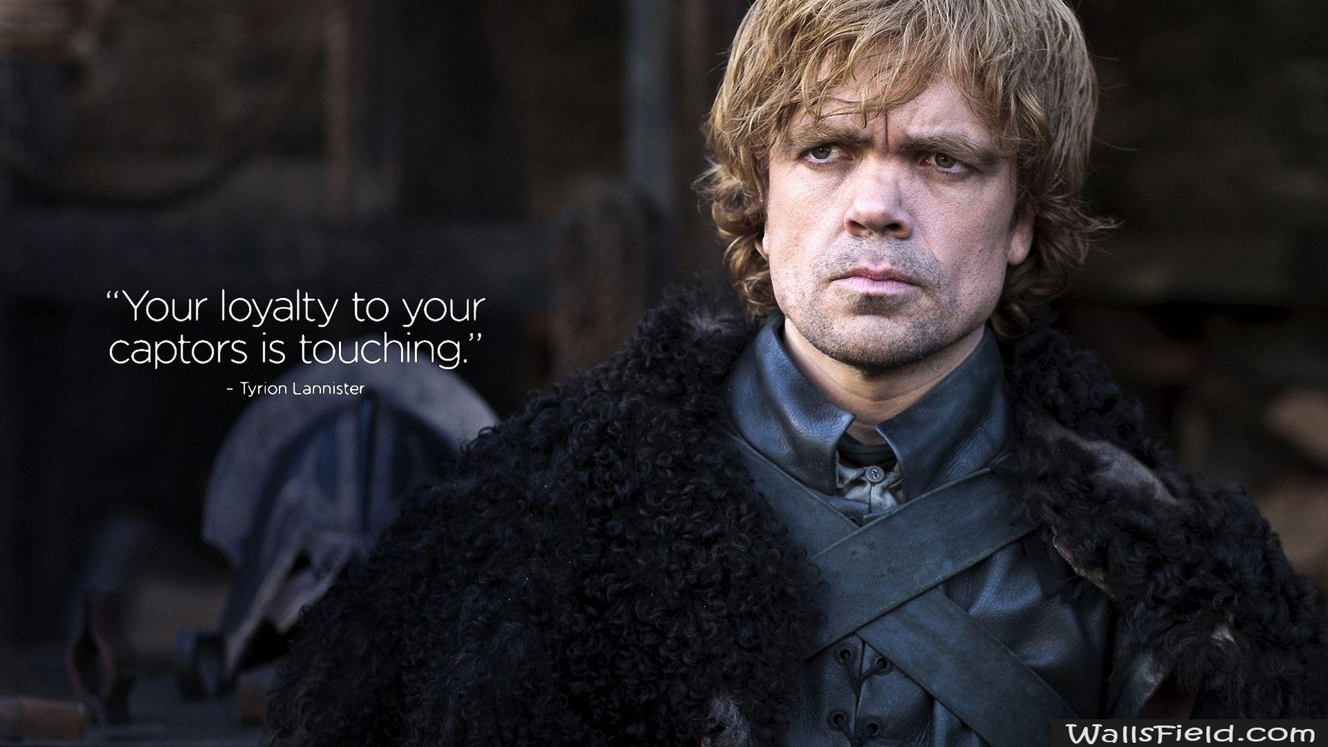 Tyrion Lannister Quote.com. Free HD Wallpaper