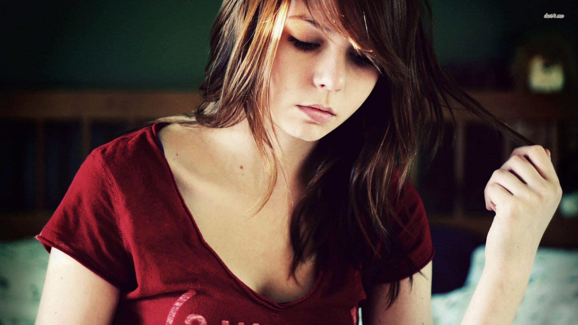 lonely girl Computer Wallpaper, Desktop Background 1920x1080