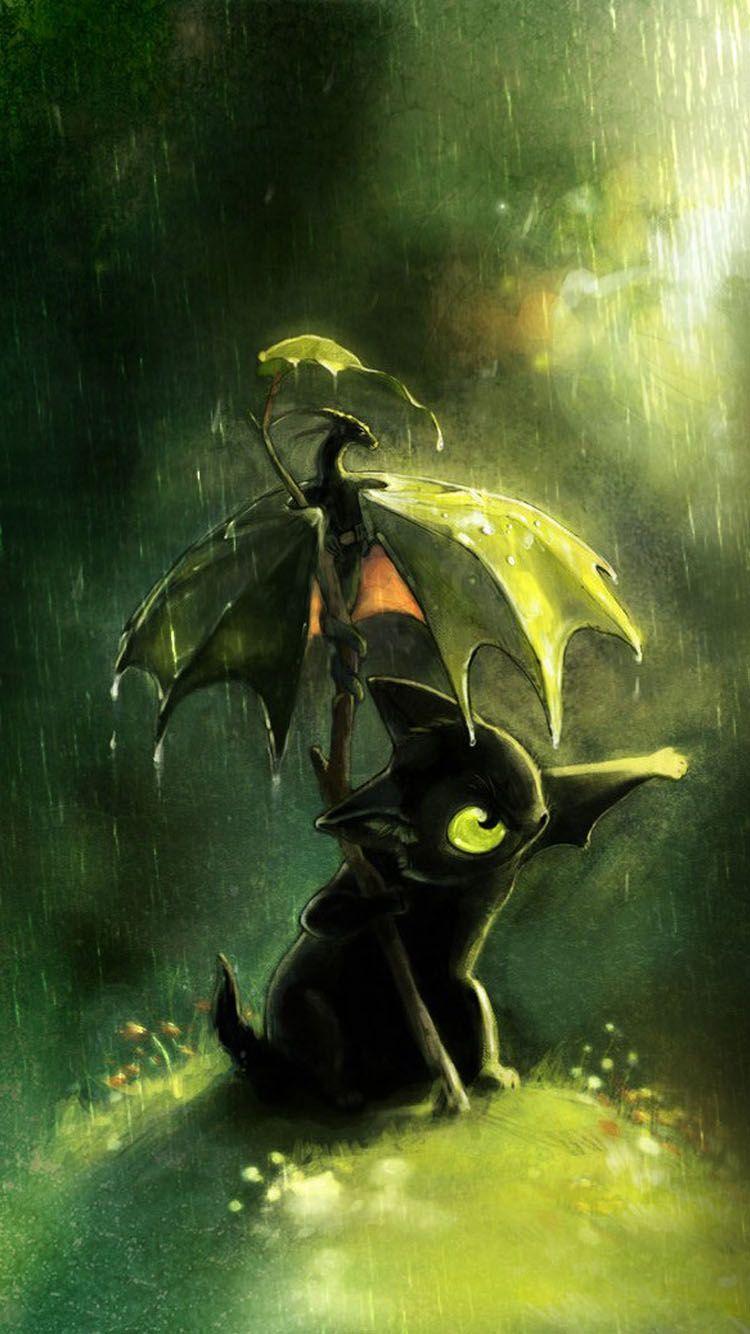 cute dragon toothless iphone 6 wallpaper
