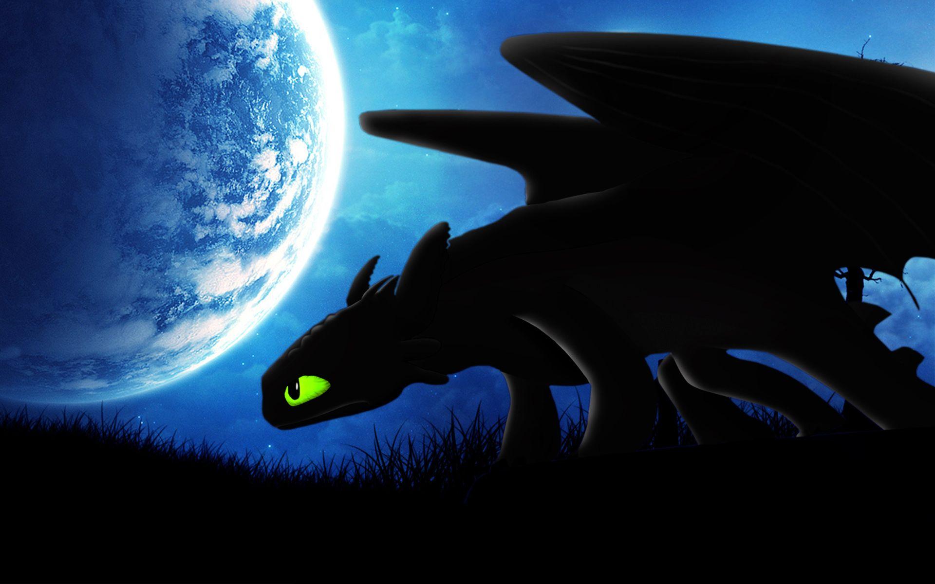 Toothless The Dragon Wallpaper