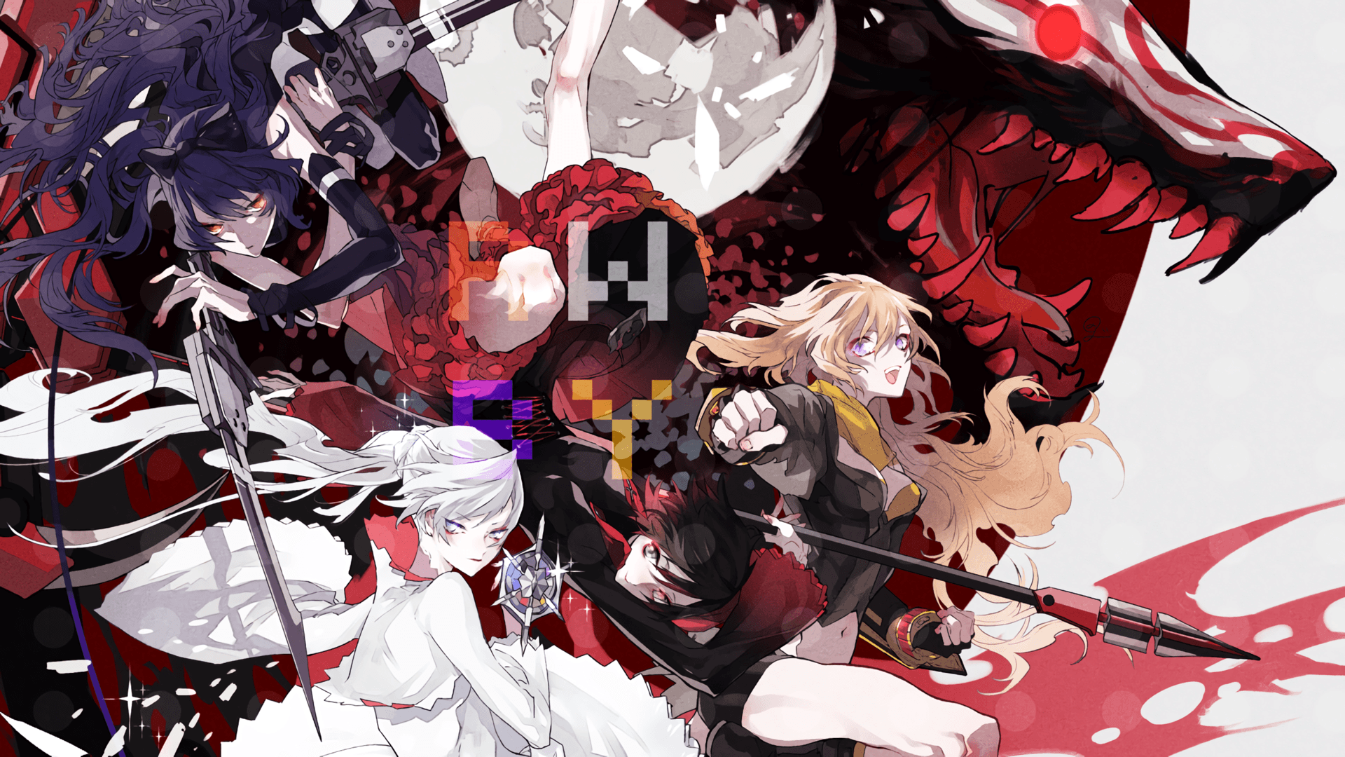 RWBY Full HD Wallpaper and Backgroundx1080