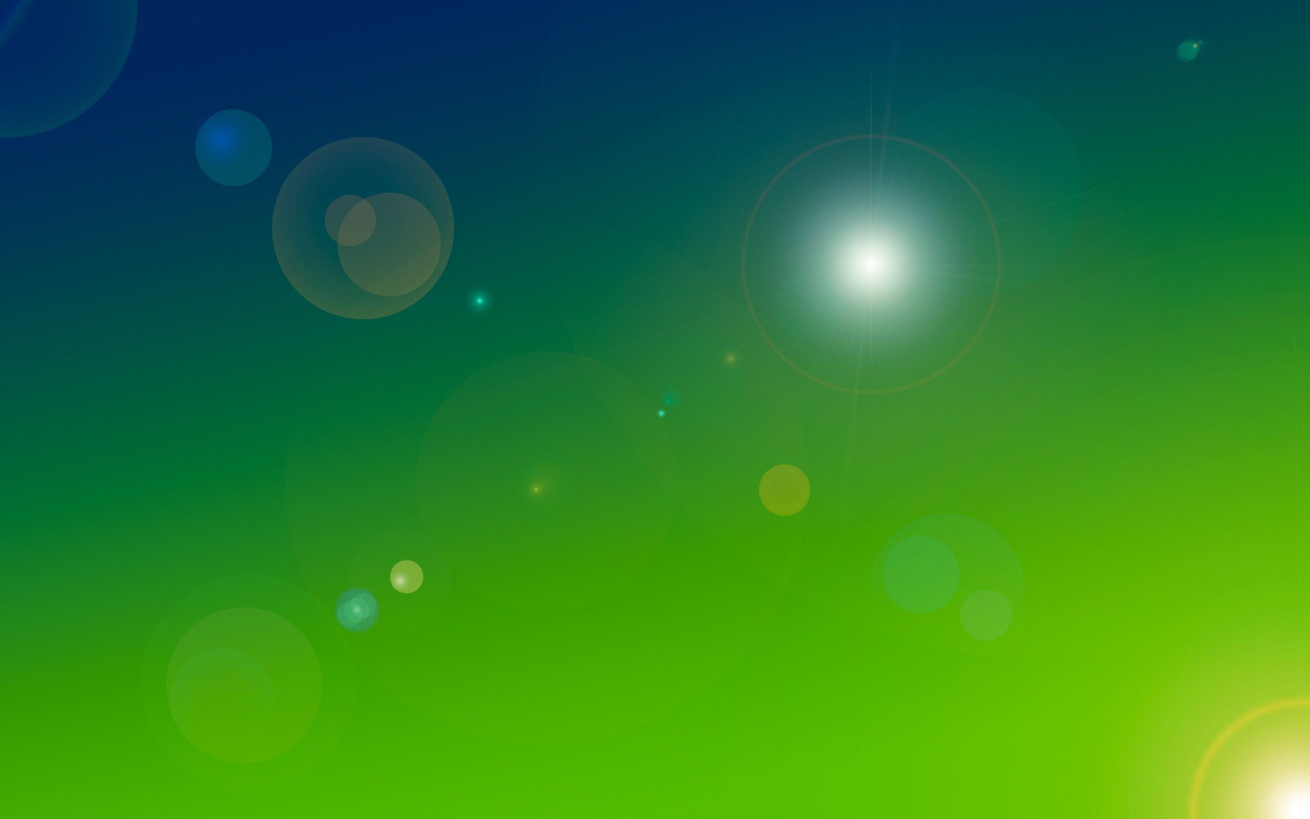 Blue green gradient lights Free PPT Background