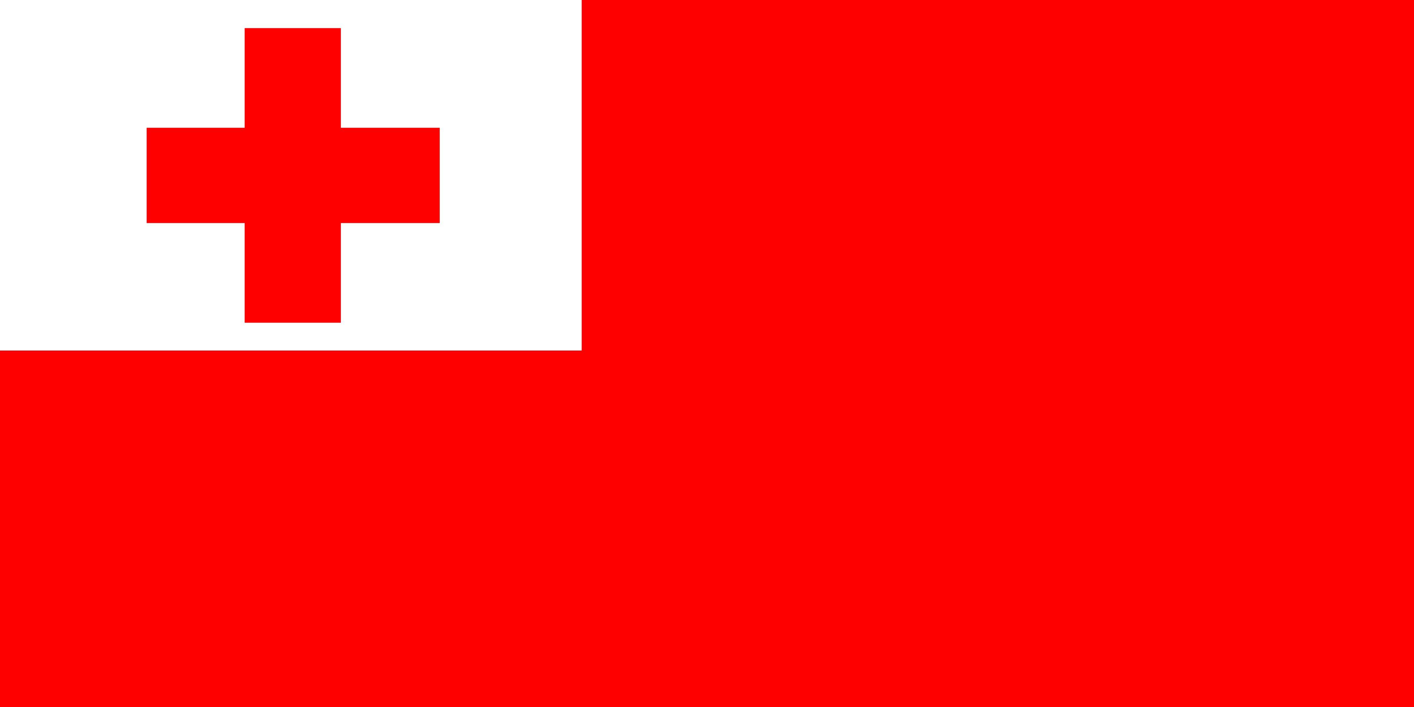 Tonga Flag Cross