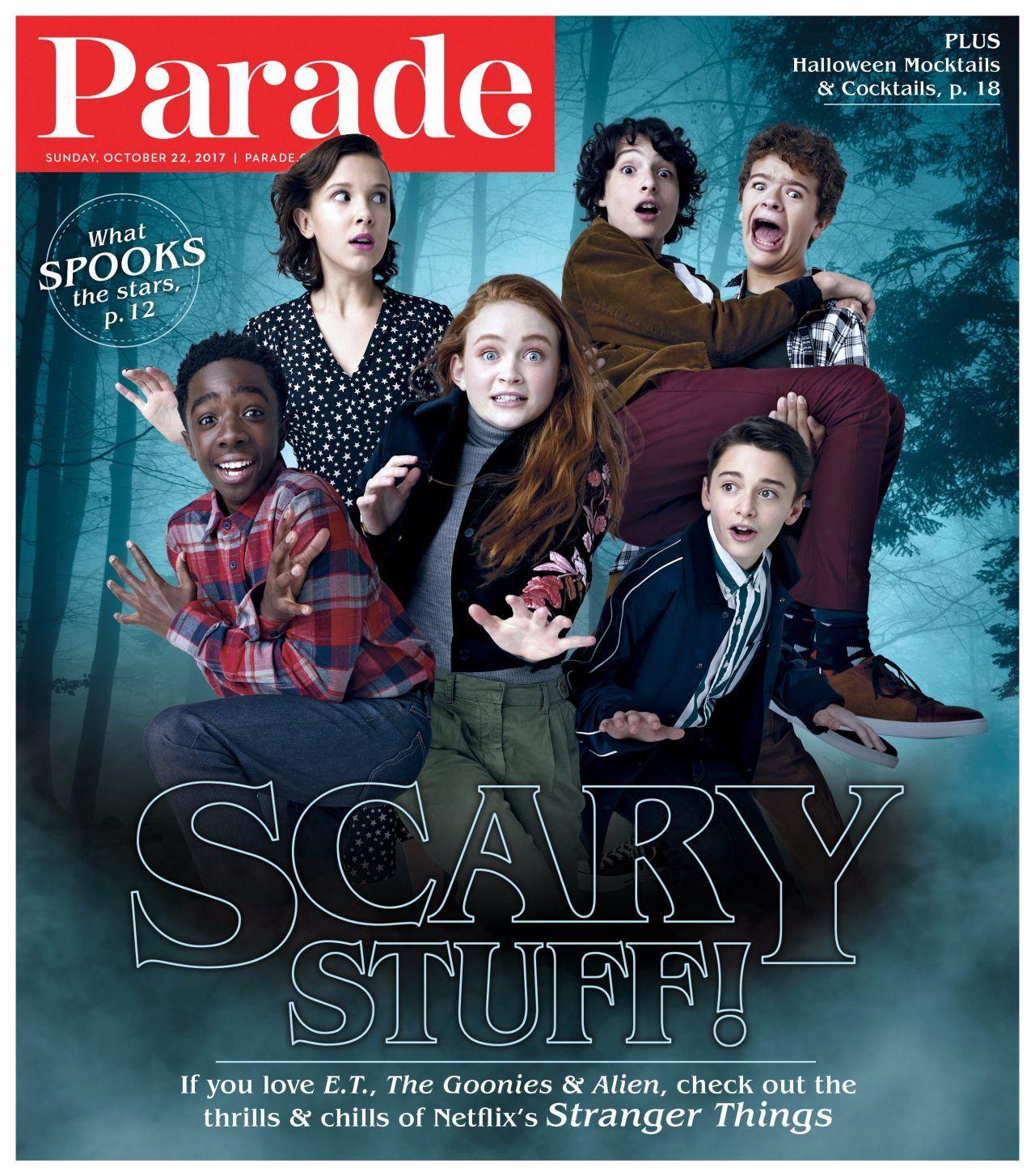 Bobby Brow and Sadie Sink Magazine October 22, 2017