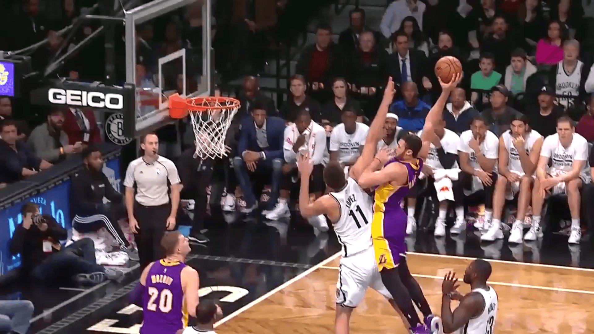Brook Lopez says Larry Nance Jr. was snubbed for dunk of the year