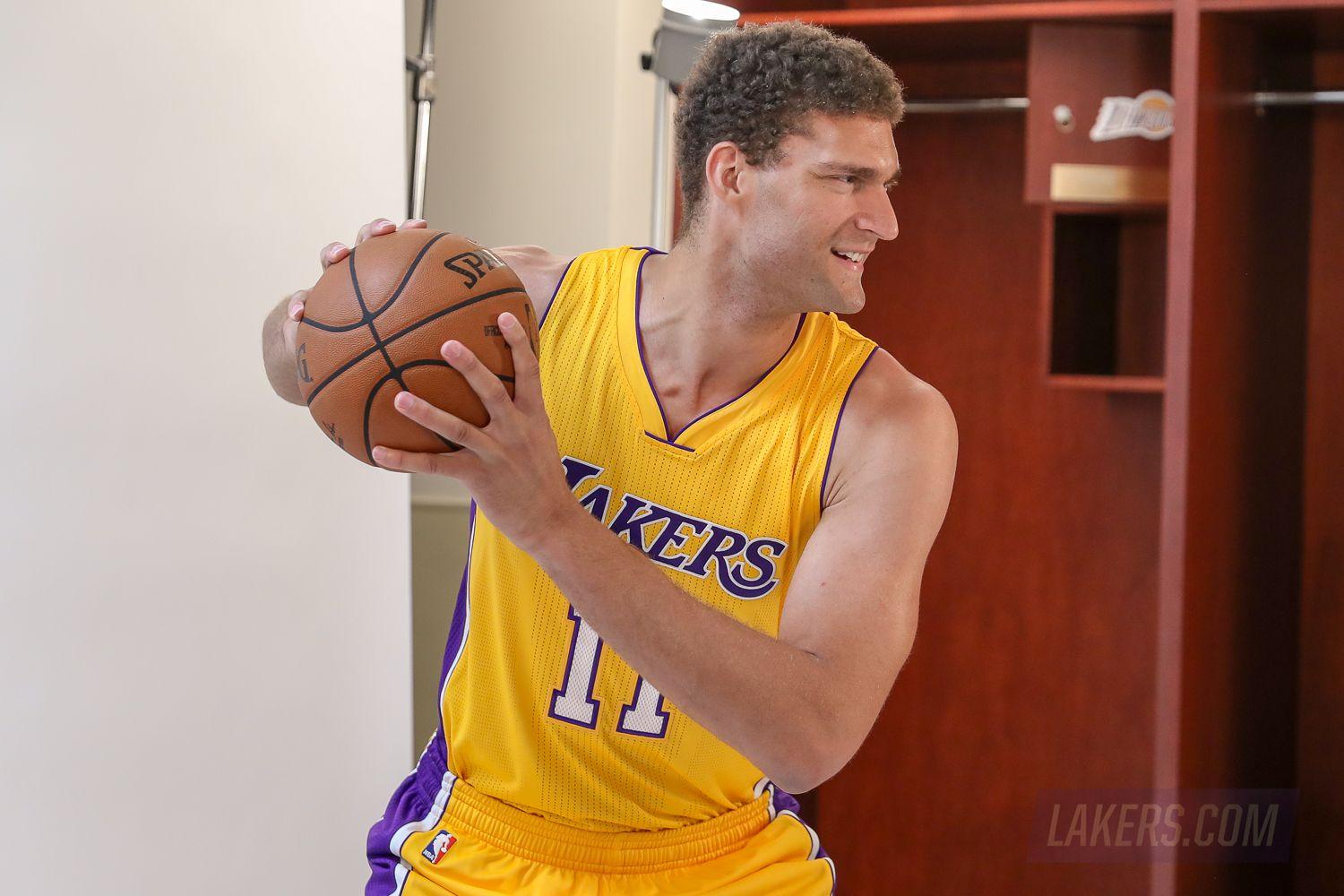 Lopez Excited to Play for Hometown Lakers. Los Angeles Lakers