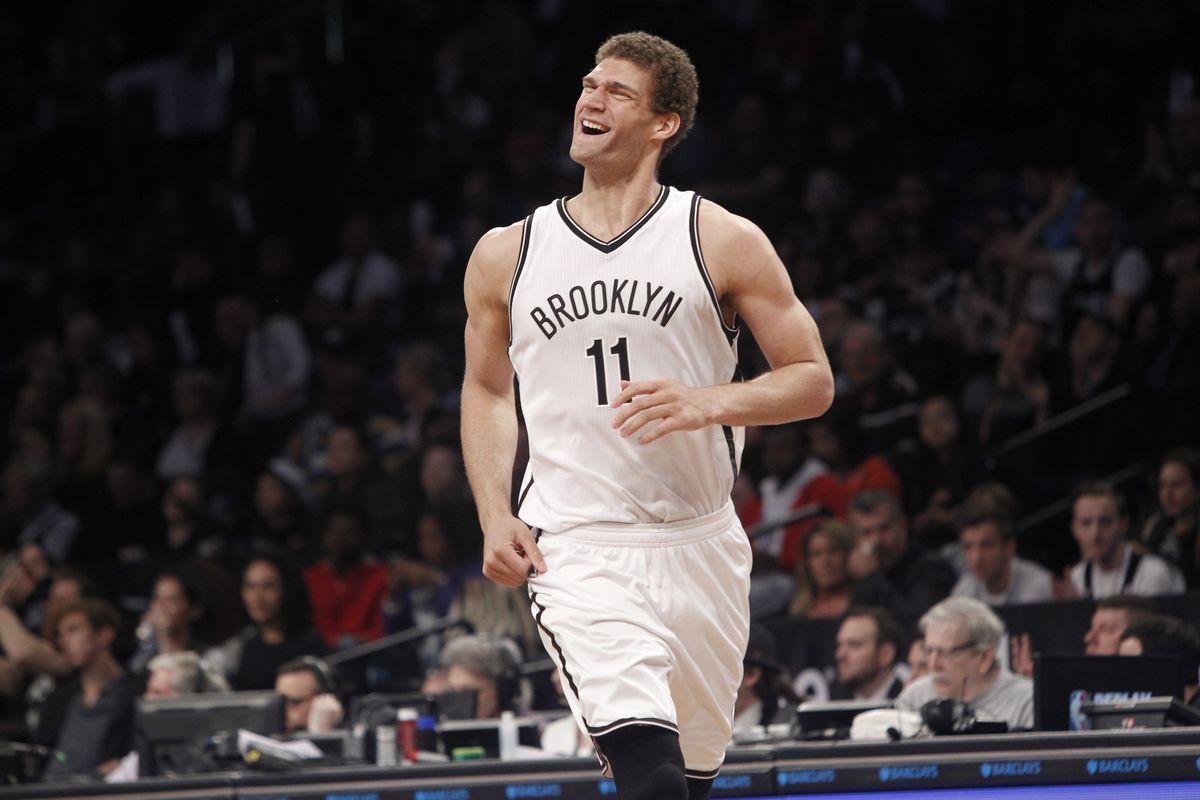 Brook Lopez Leads Nets To 121 111 Victory On His Birthday